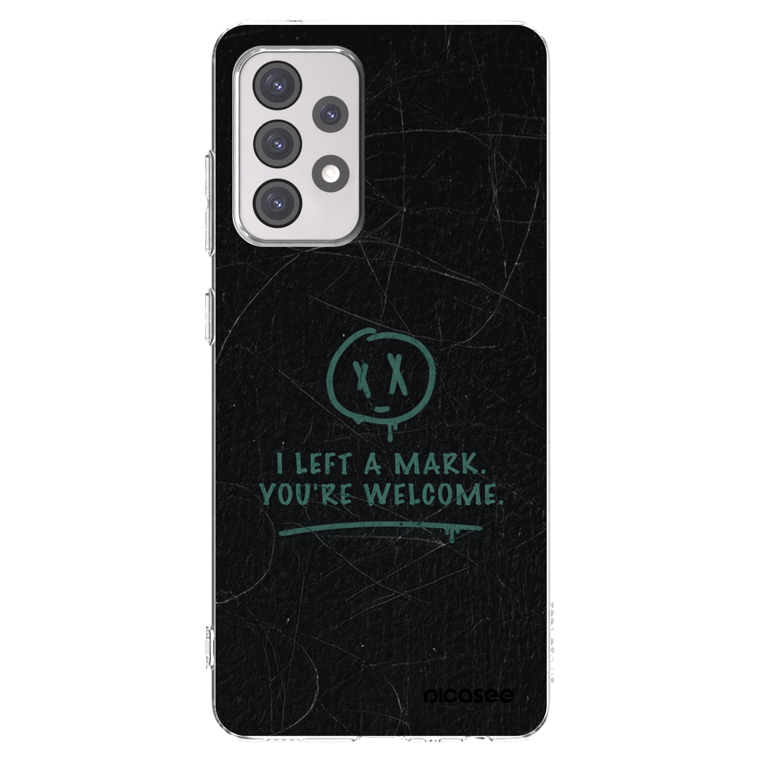 Picasee silikonový průhledný obal pro Samsung Galaxy A52s 5G A528B - LEFT A MARK