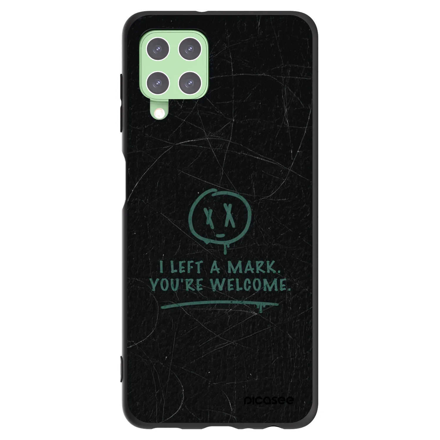Picasee silikonový černý obal pro Samsung Galaxy A22 A225F 4G - LEFT A MARK