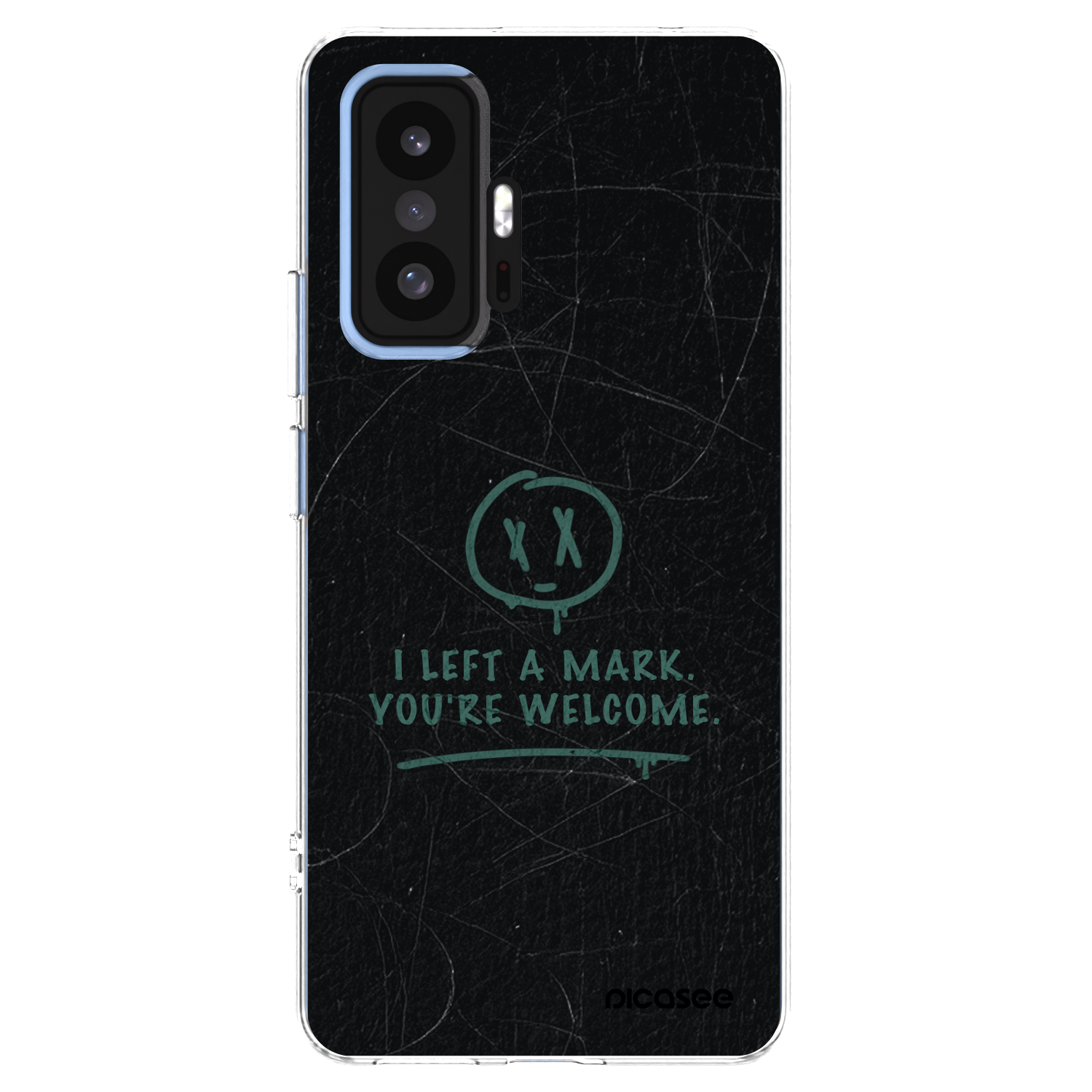 Picasee silikonový průhledný obal pro Xiaomi 11T - LEFT A MARK