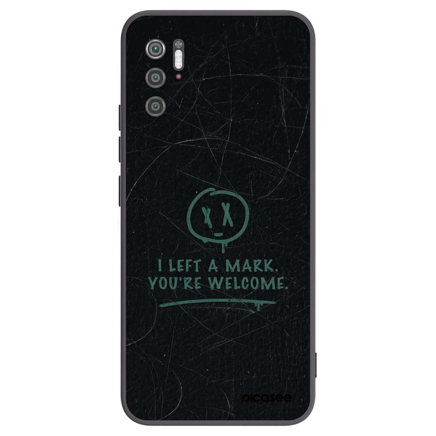 Picasee silikonový černý obal pro Xiaomi Poco M3 Pro 5G - LEFT A MARK