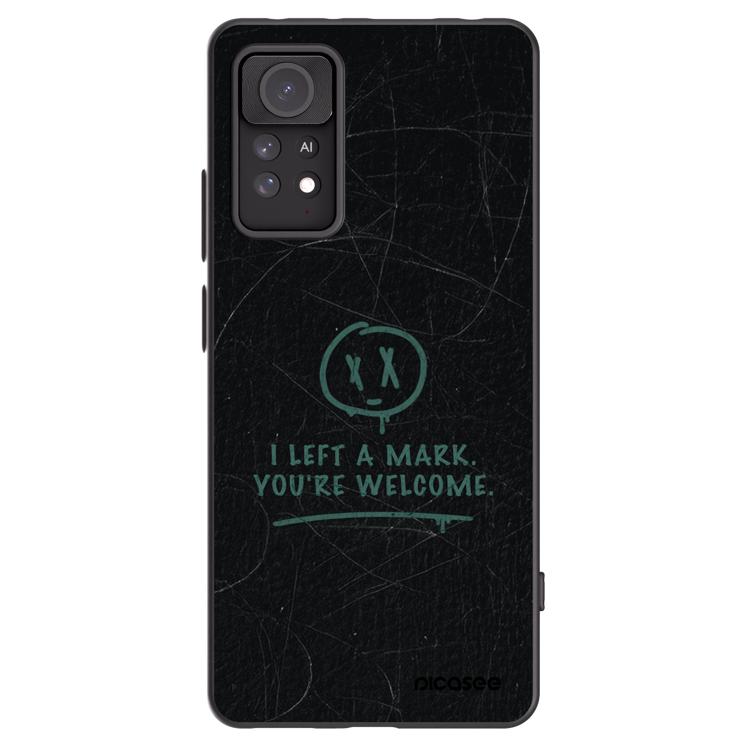Picasee silikonový černý obal pro Xiaomi Redmi Note 11 Pro 5G - LEFT A MARK