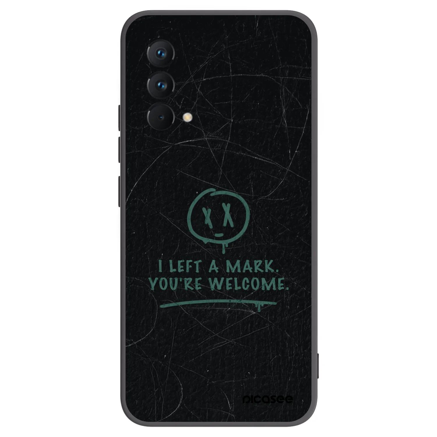 Picasee silikonový černý obal pro Realme GT Master Edition 5G - LEFT A MARK