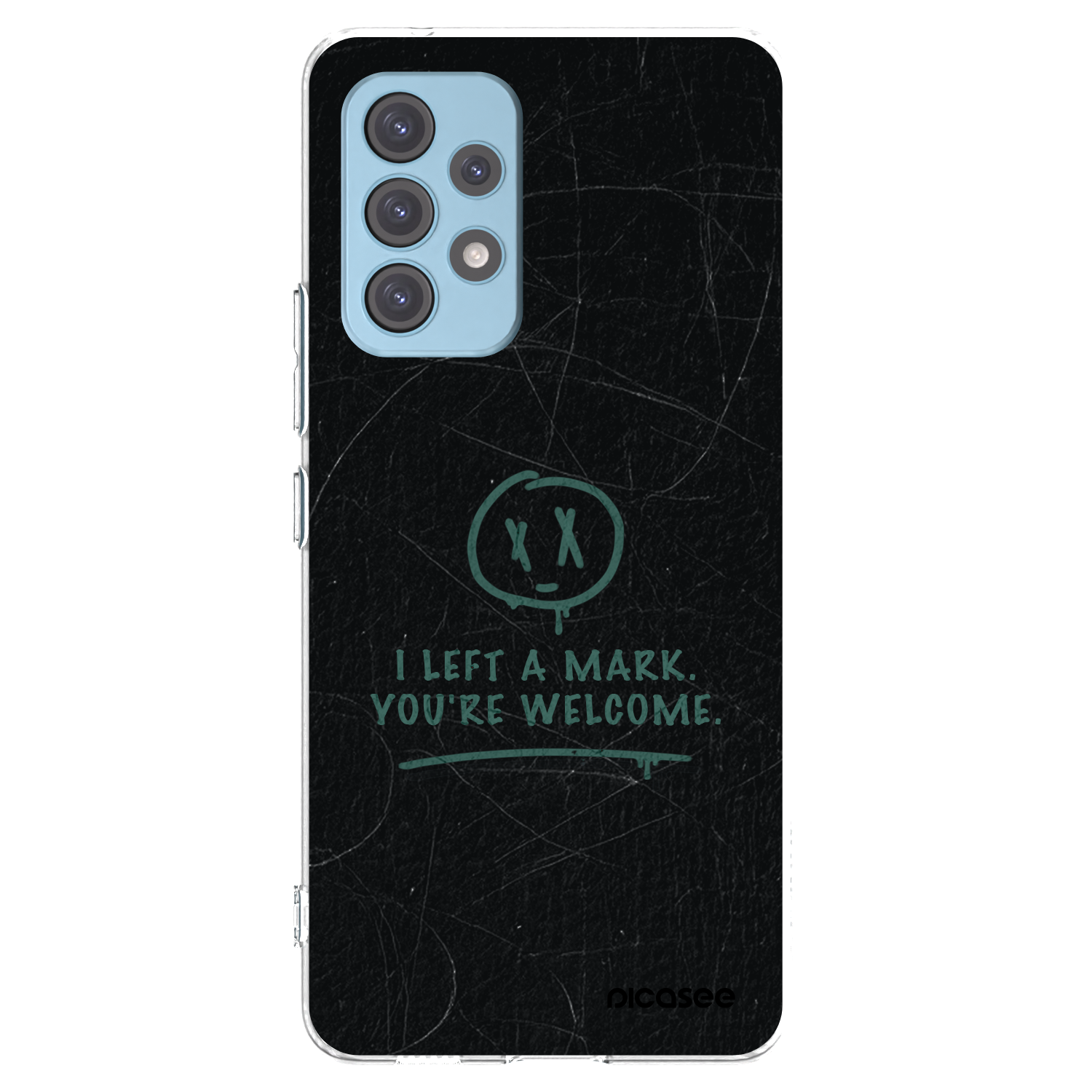 Picasee silikonový průhledný obal pro Samsung Galaxy A53 5G A536 - LEFT A MARK