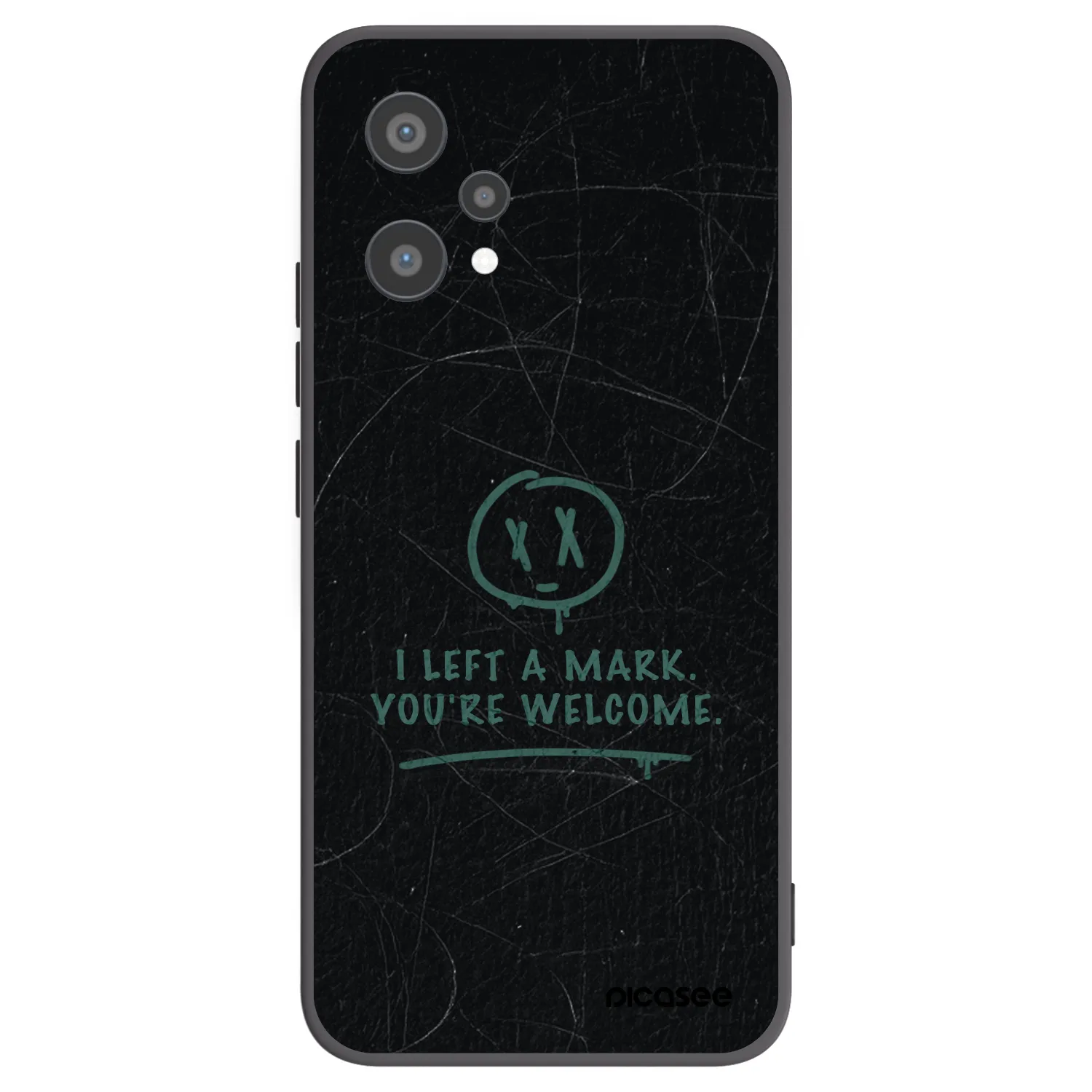 Picasee silikonový černý obal pro Realme 9 Pro 5G - LEFT A MARK