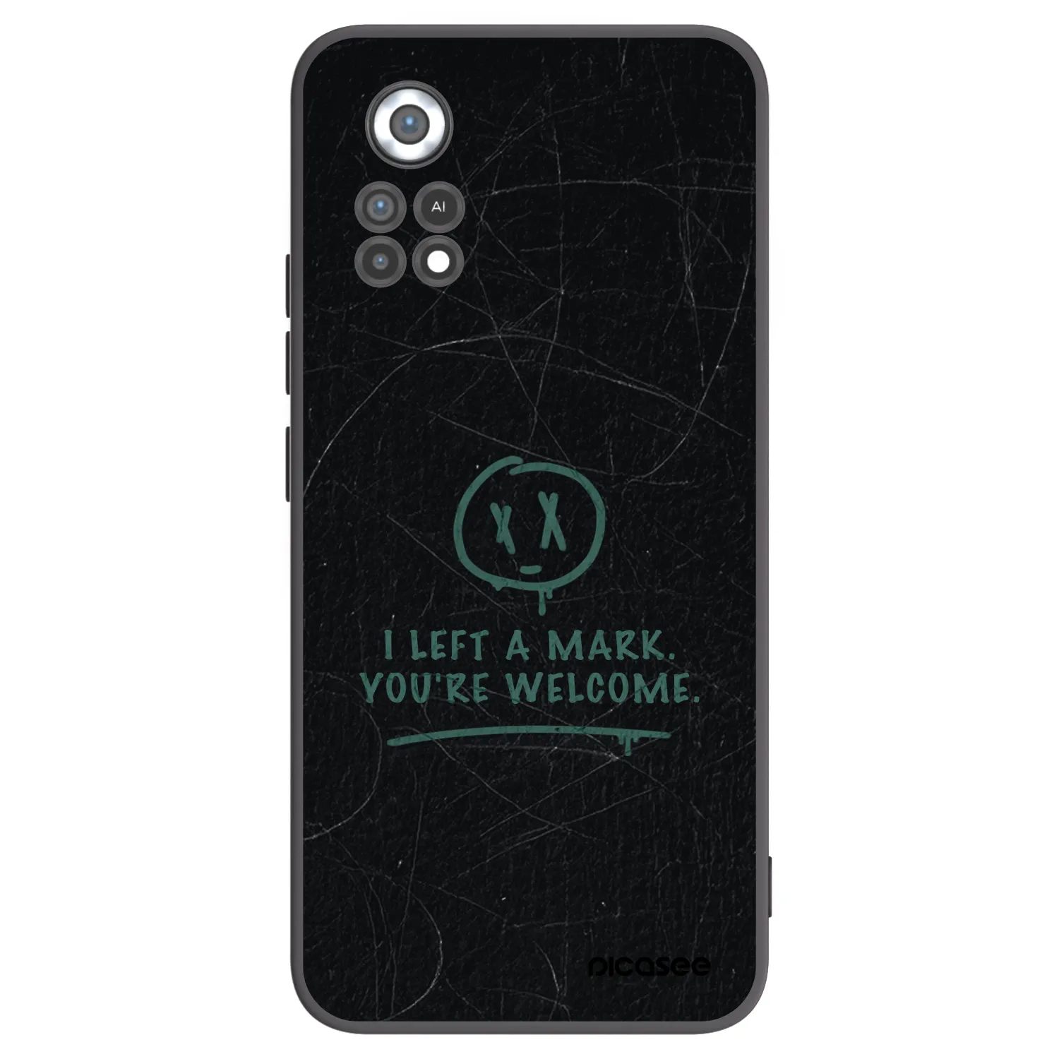 Picasee silikonový černý obal pro Xiaomi Poco X4 Pro 5G - LEFT A MARK