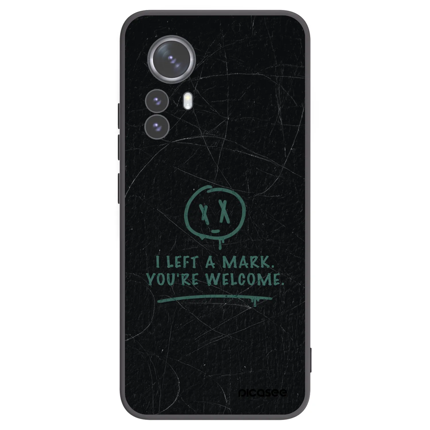 Picasee silikonový černý obal pro Xiaomi 12 Pro - LEFT A MARK