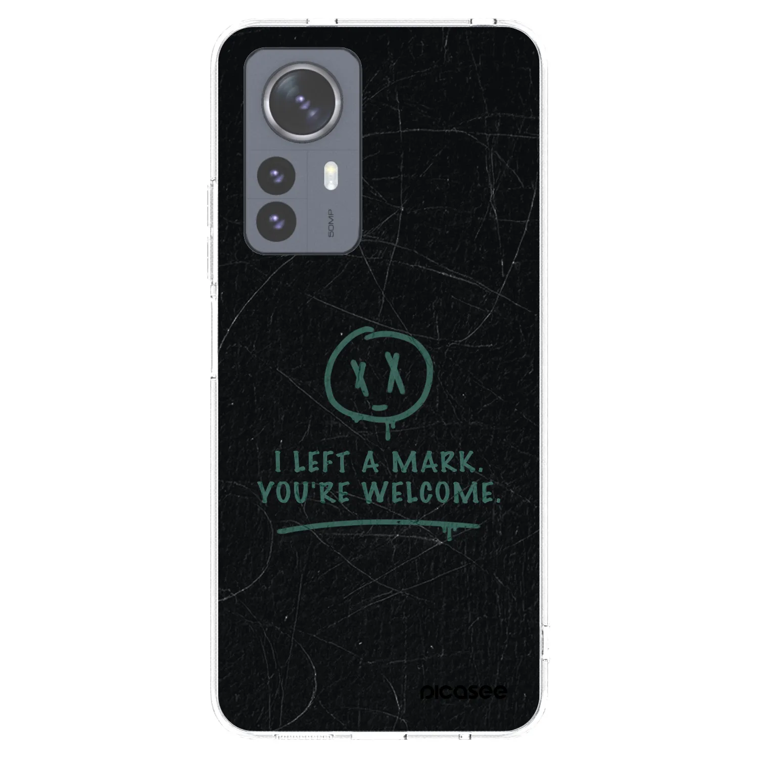 Picasee silikonový průhledný obal pro Xiaomi 12 Pro - LEFT A MARK