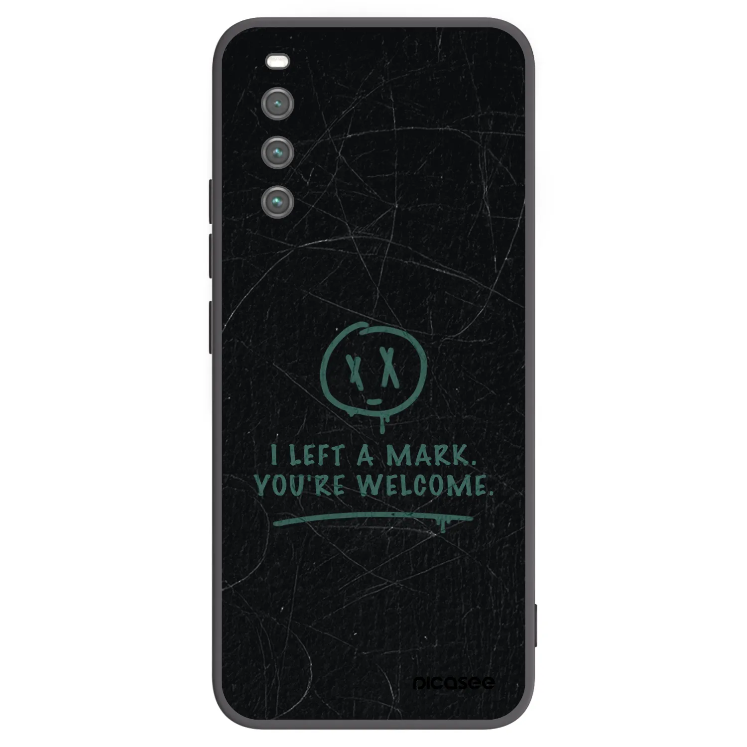 Picasee silikonový černý obal pro Sony Xperia 10 IV 5G - LEFT A MARK