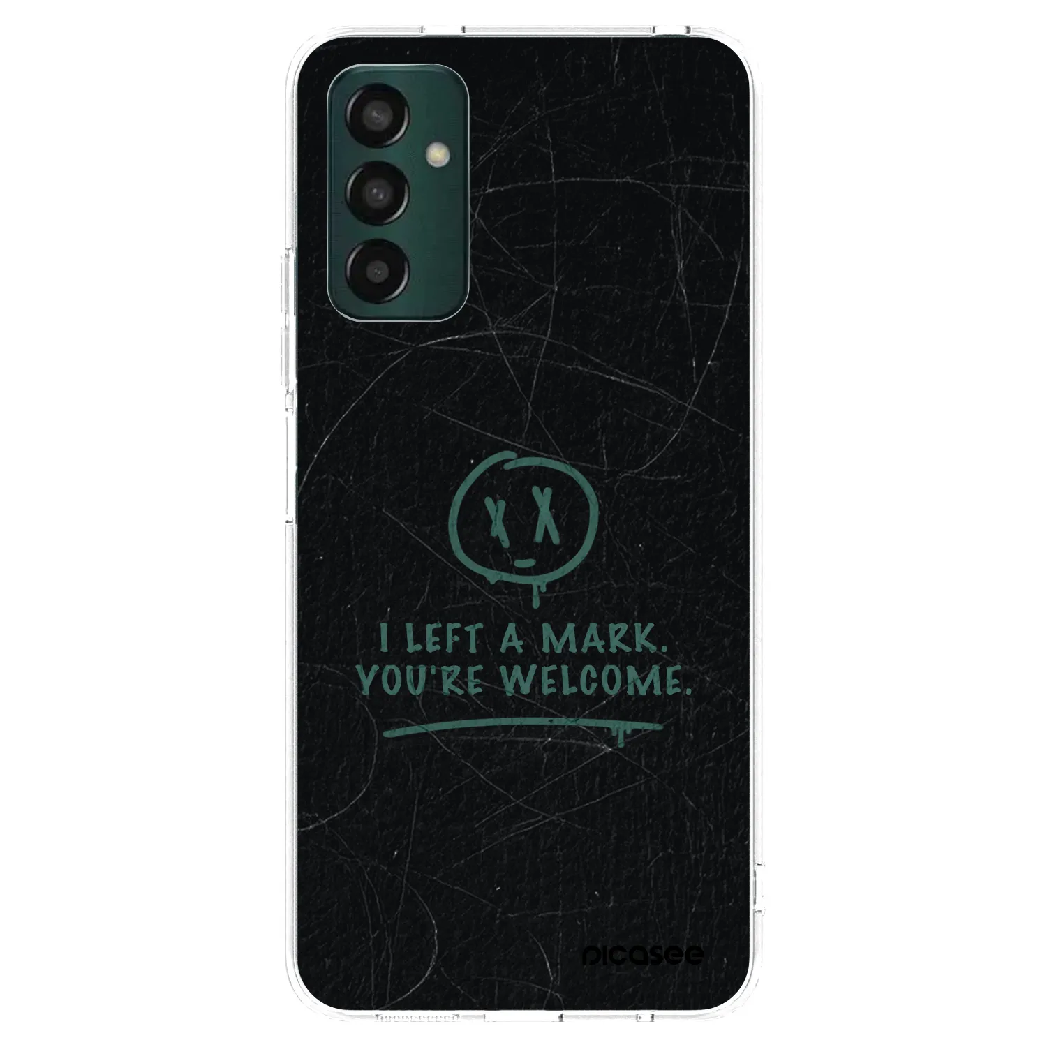 Picasee silikonový průhledný obal pro Samsung Galaxy M13 M135F - LEFT A MARK