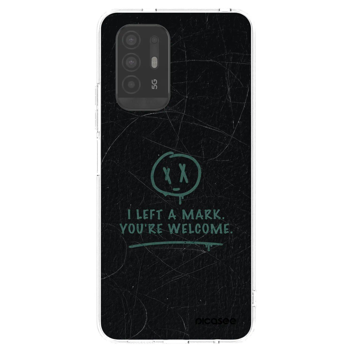 Picasee silikonový průhledný obal pro OPPO A94 5G - LEFT A MARK