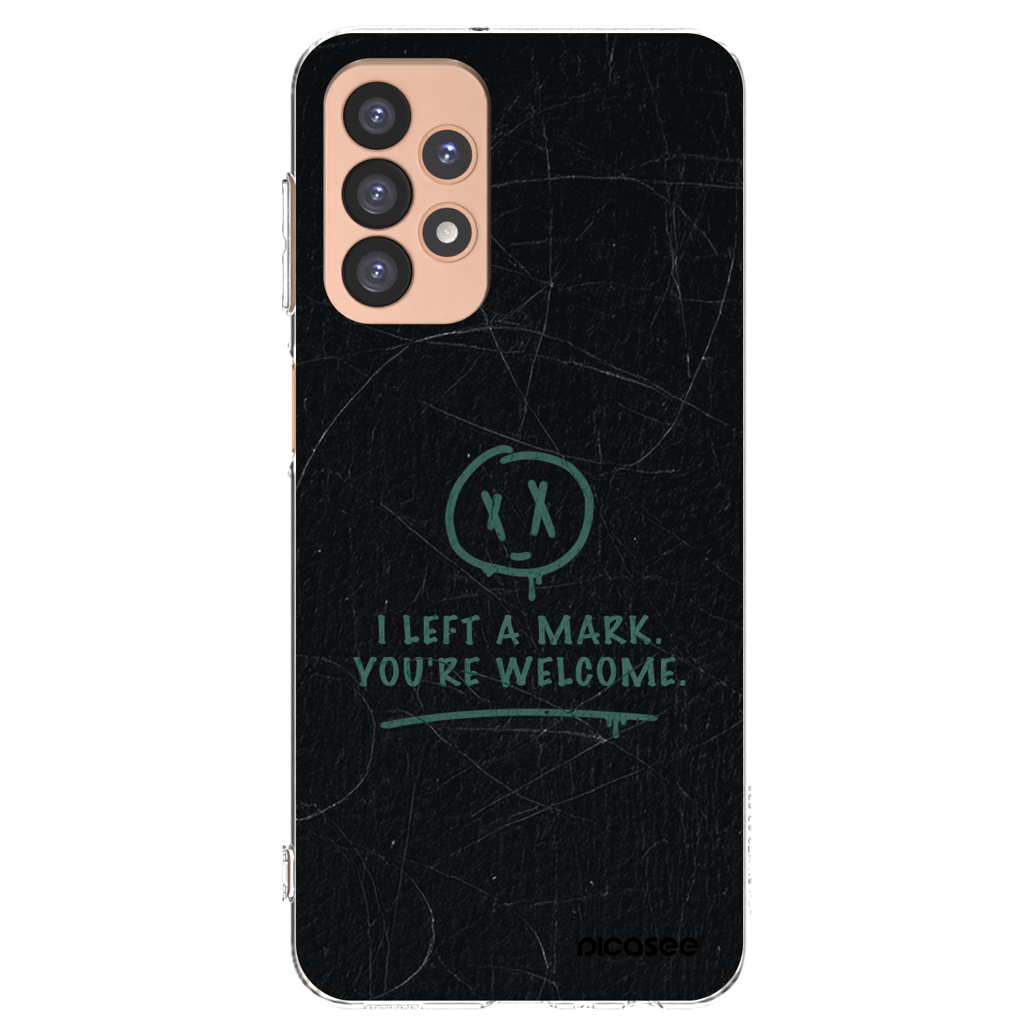 Picasee silikonový průhledný obal pro Samsung Galaxy A23 A236B 5G - LEFT A MARK