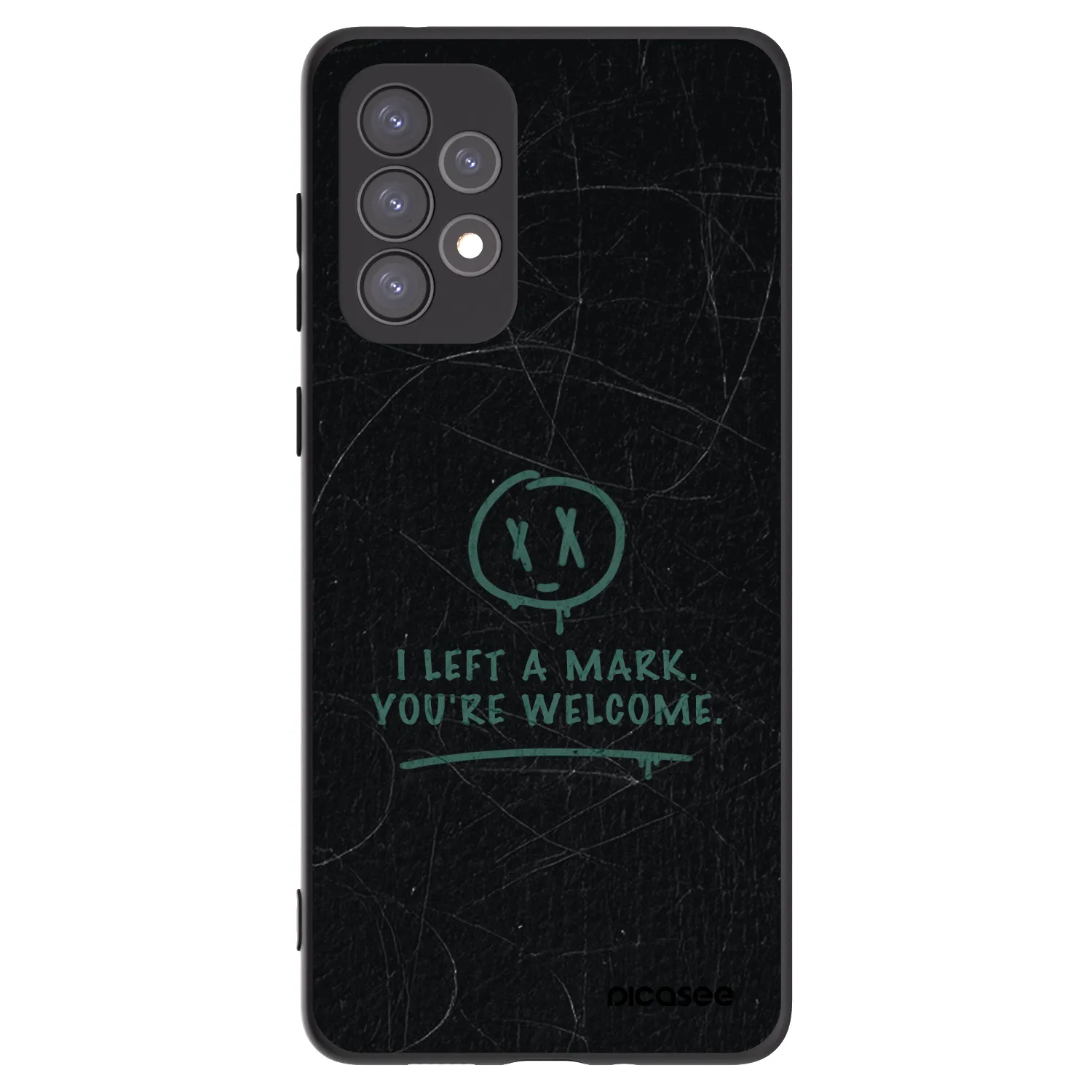 Picasee silikonový černý obal pro Samsung Galaxy A73 5G - LEFT A MARK