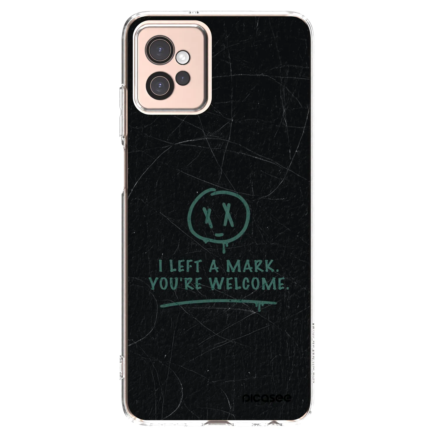 Picasee silikonový průhledný obal pro Motorola Moto G32 - LEFT A MARK