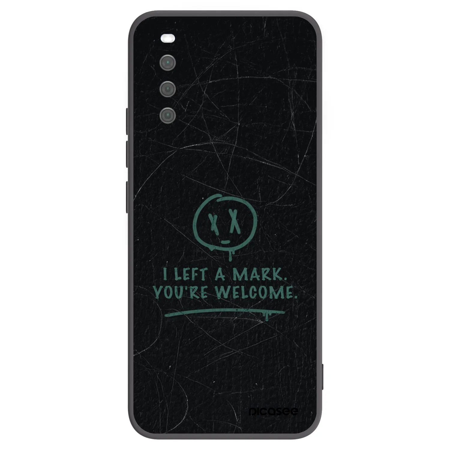 Picasee silikonový černý obal pro Sony Xperia 10 III - LEFT A MARK
