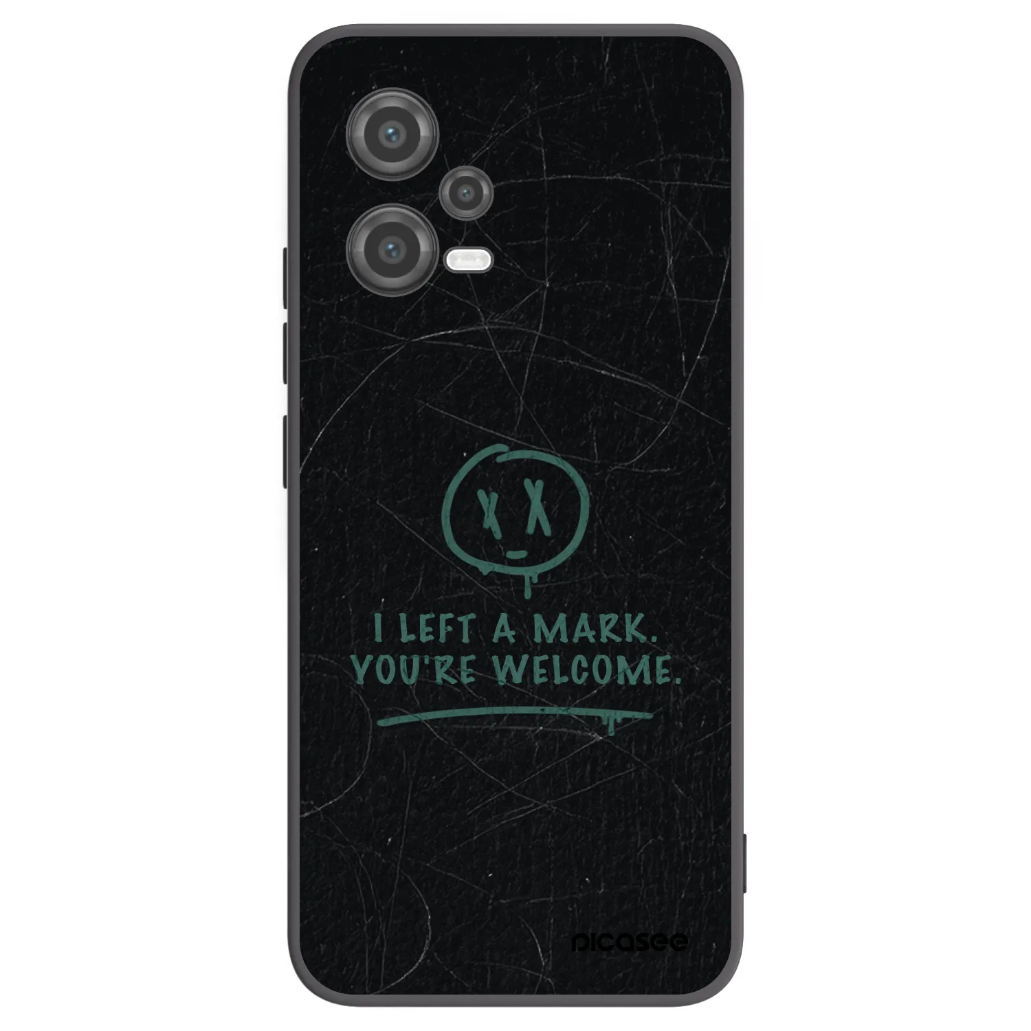 Picasee silikonový černý obal pro Xiaomi Poco X5 - LEFT A MARK