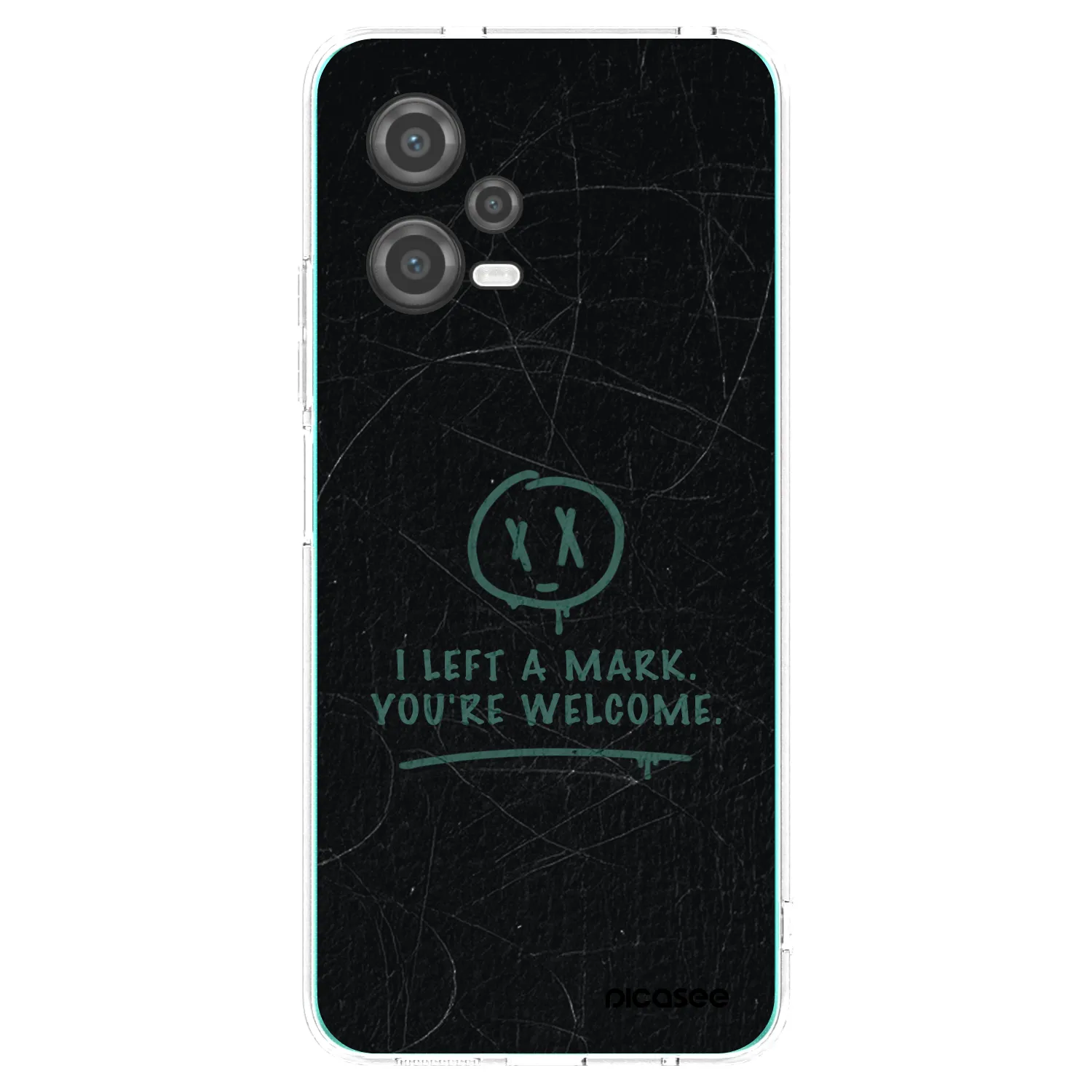 Picasee silikonový průhledný obal pro Xiaomi Poco X5 - LEFT A MARK
