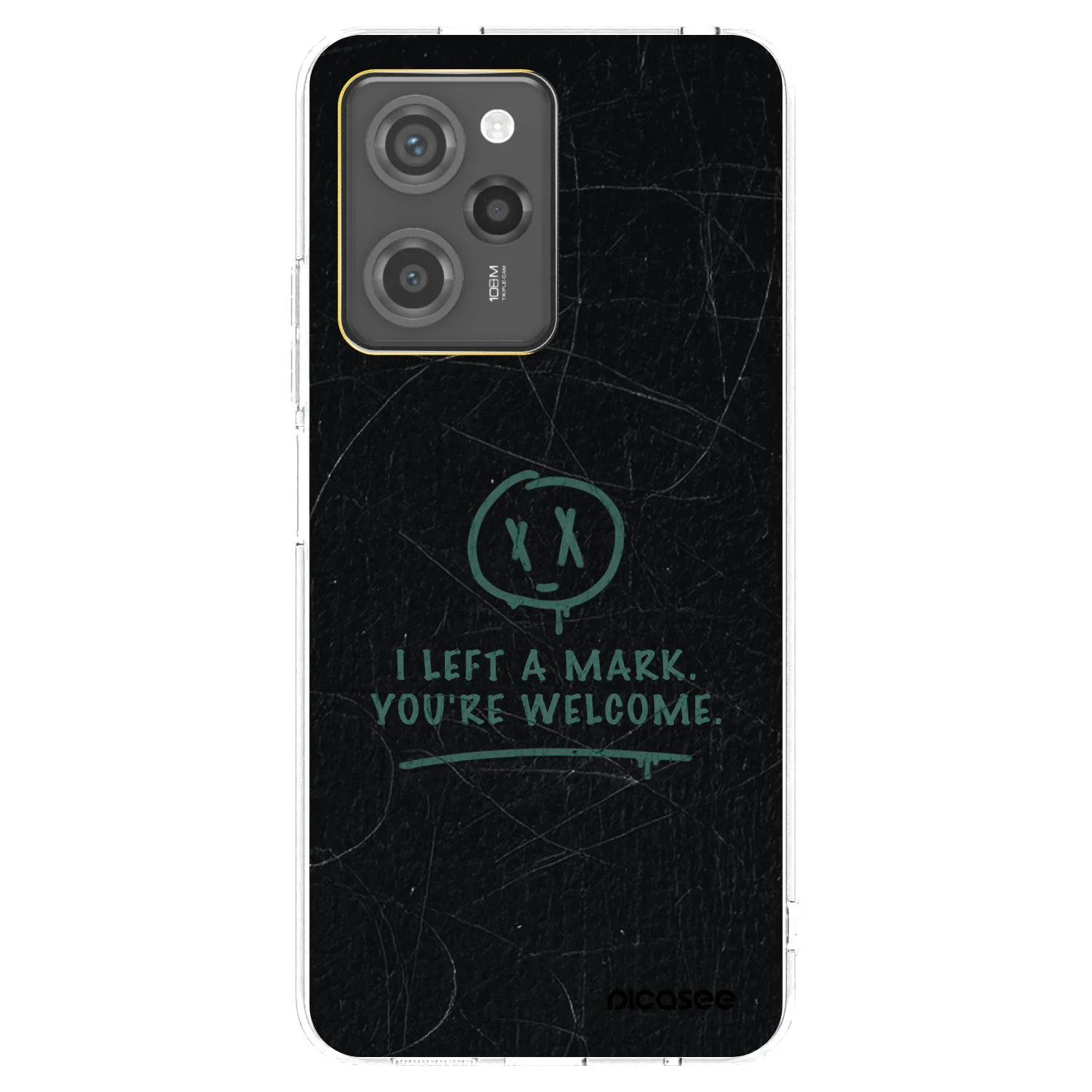 Picasee silikonový černý obal pro Xiaomi Poco X5 Pro - LEFT A MARK