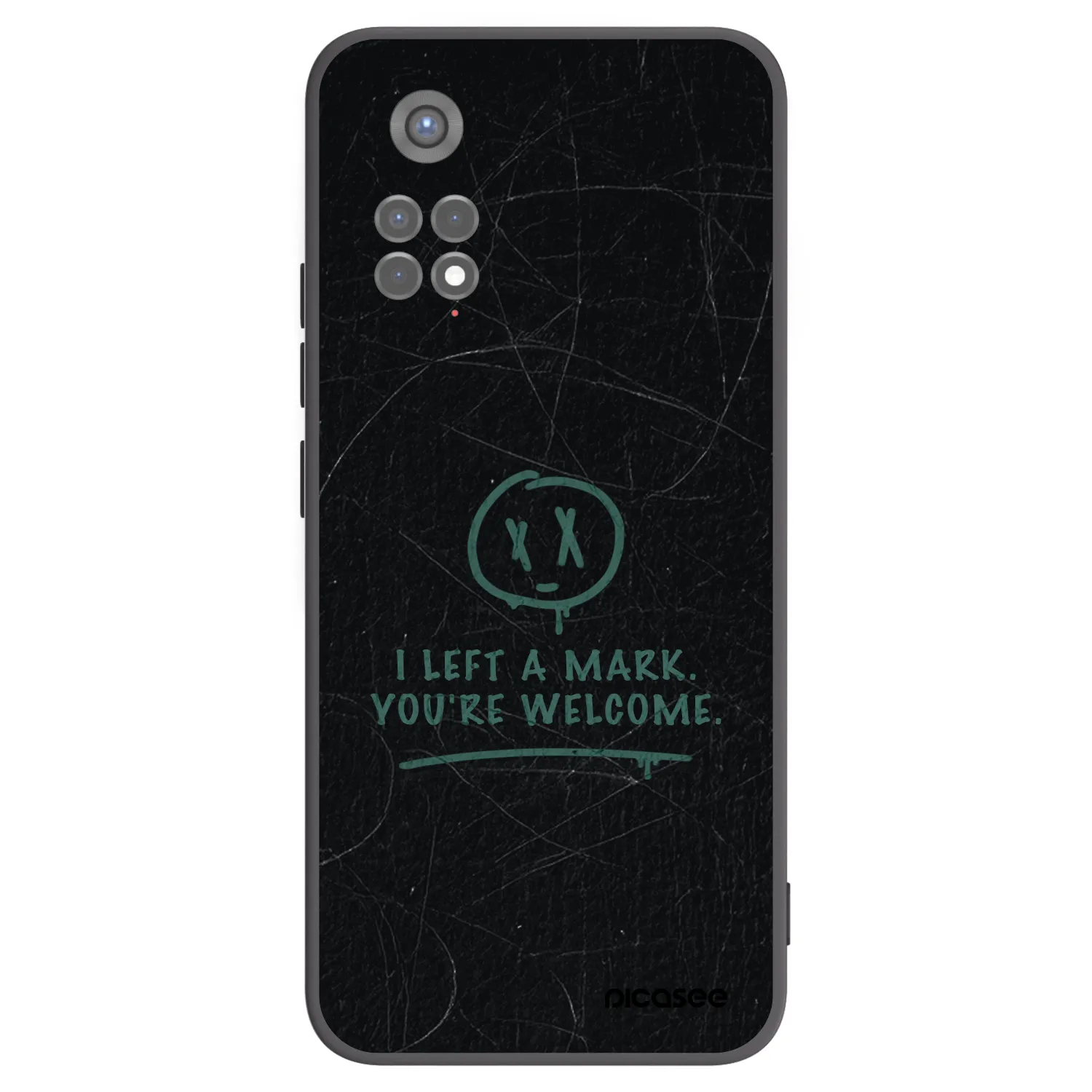 Picasee silikonový černý obal pro Xiaomi Redmi Note 11S 5G - LEFT A MARK