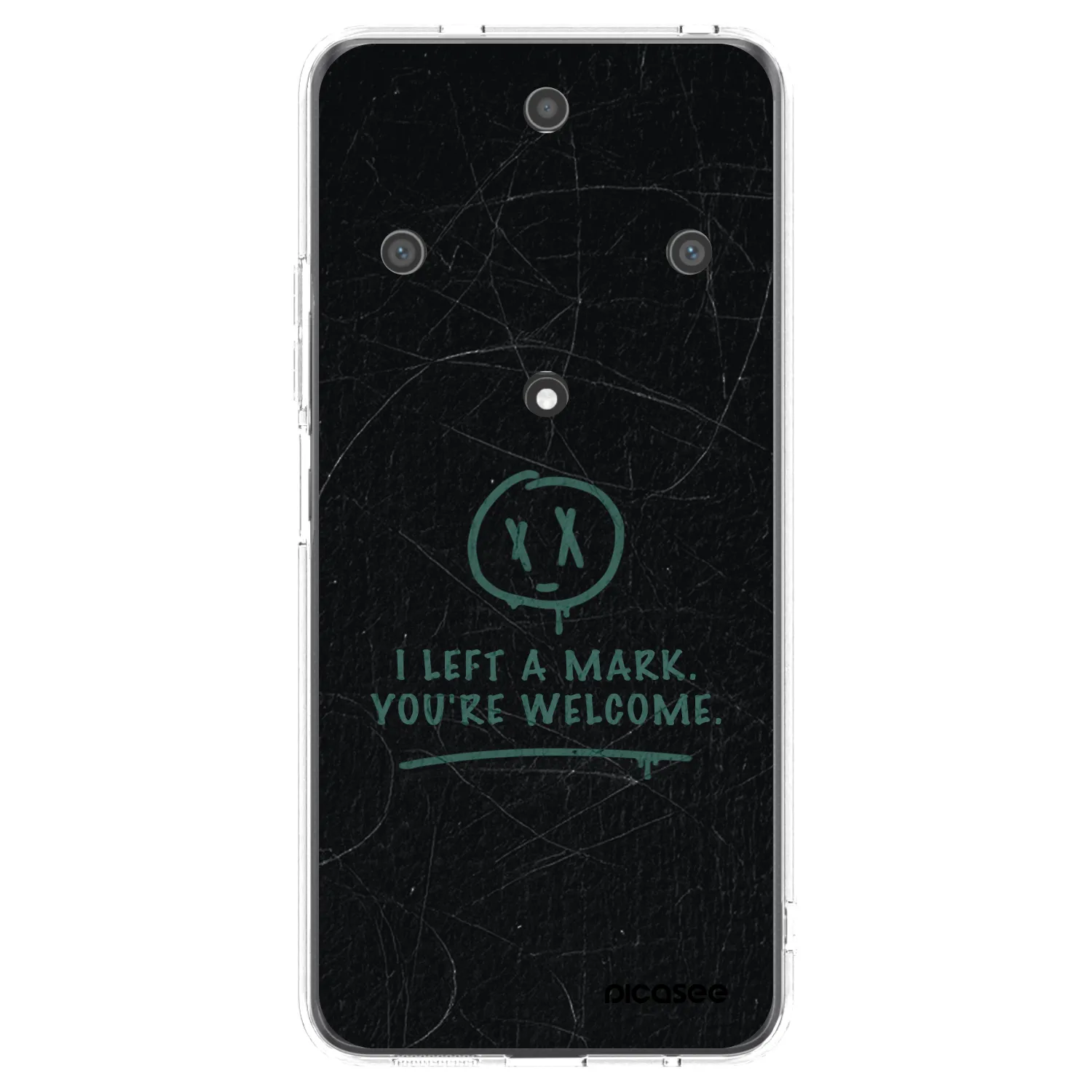 Picasee silikonový průhledný obal pro Honor Magic5 Lite 5G - LEFT A MARK