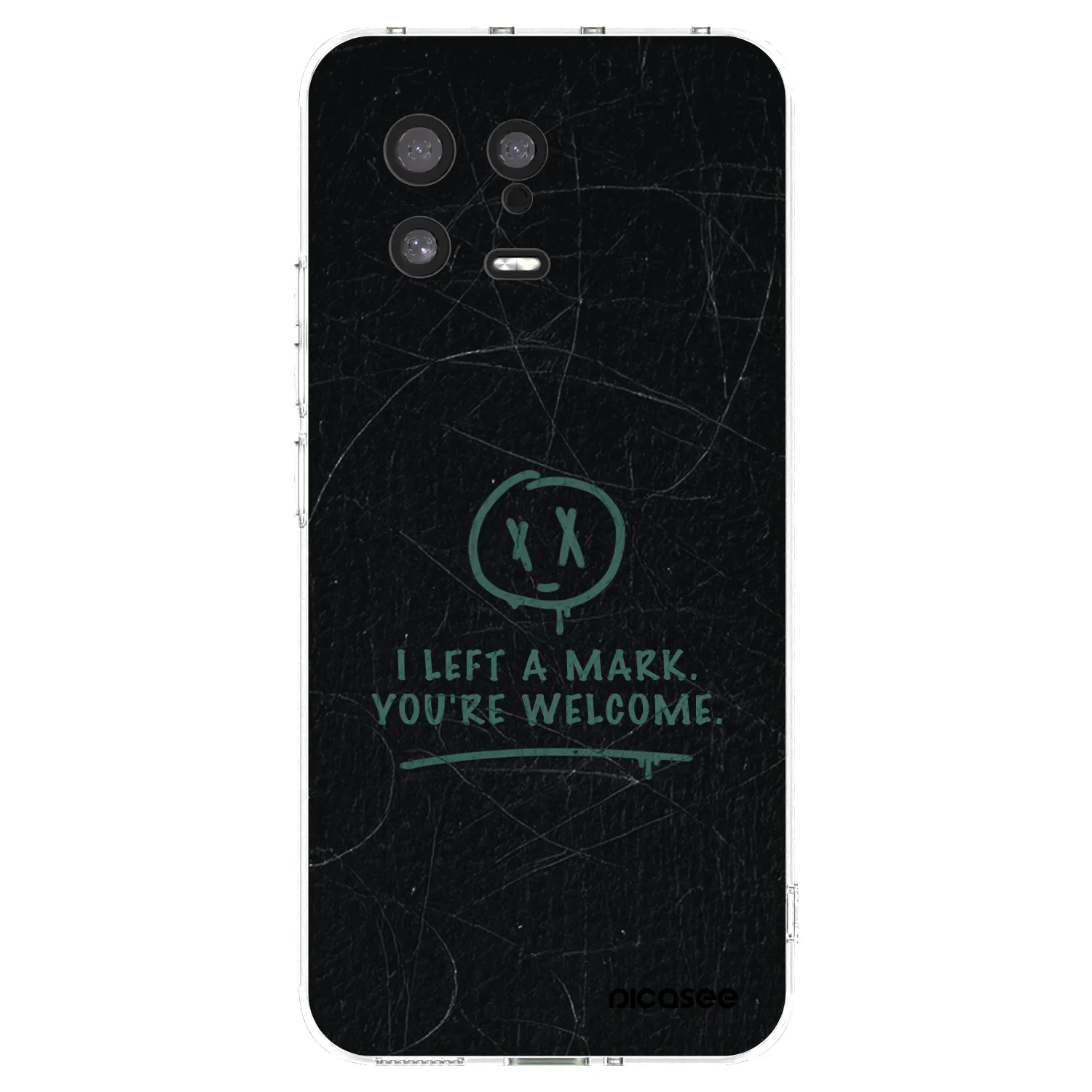 Picasee silikonový průhledný obal pro Xiaomi 13 - LEFT A MARK