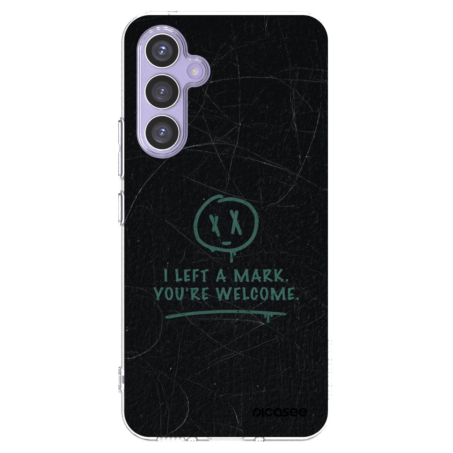 Picasee silikonový průhledný obal pro Samsung Galaxy A54 5G A546B - LEFT A MARK