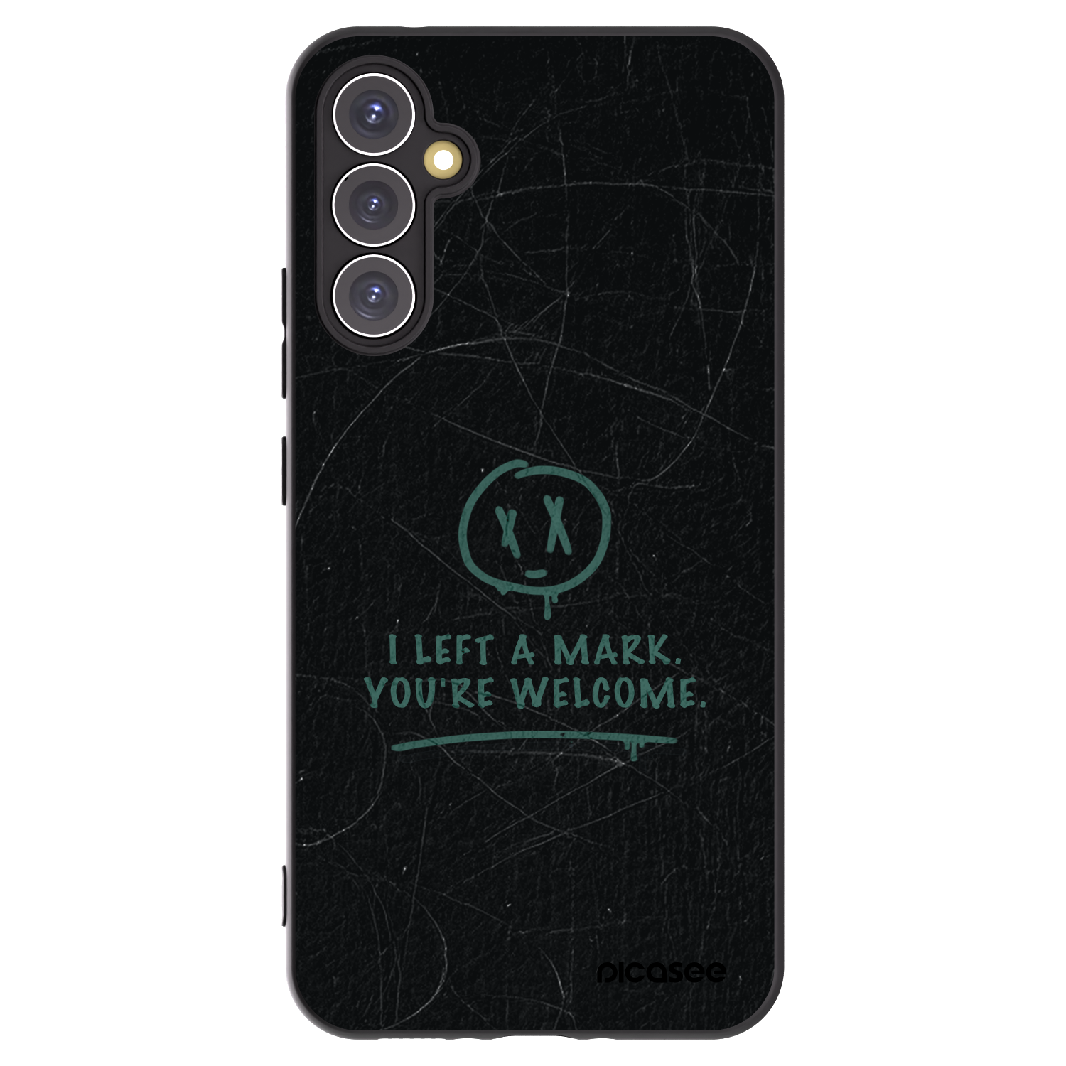 Picasee silikonový černý obal pro Samsung Galaxy A34 5G A346B - LEFT A MARK