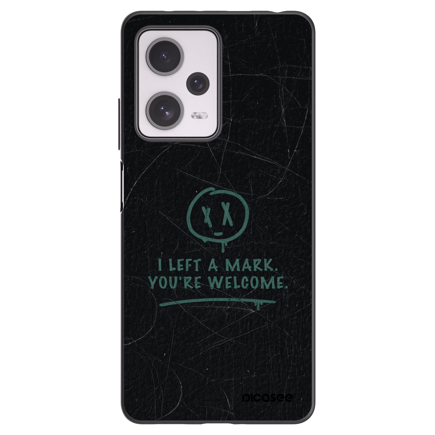 Picasee silikonový černý obal pro Xiaomi Redmi Note 12 Pro+ 5G - LEFT A MARK