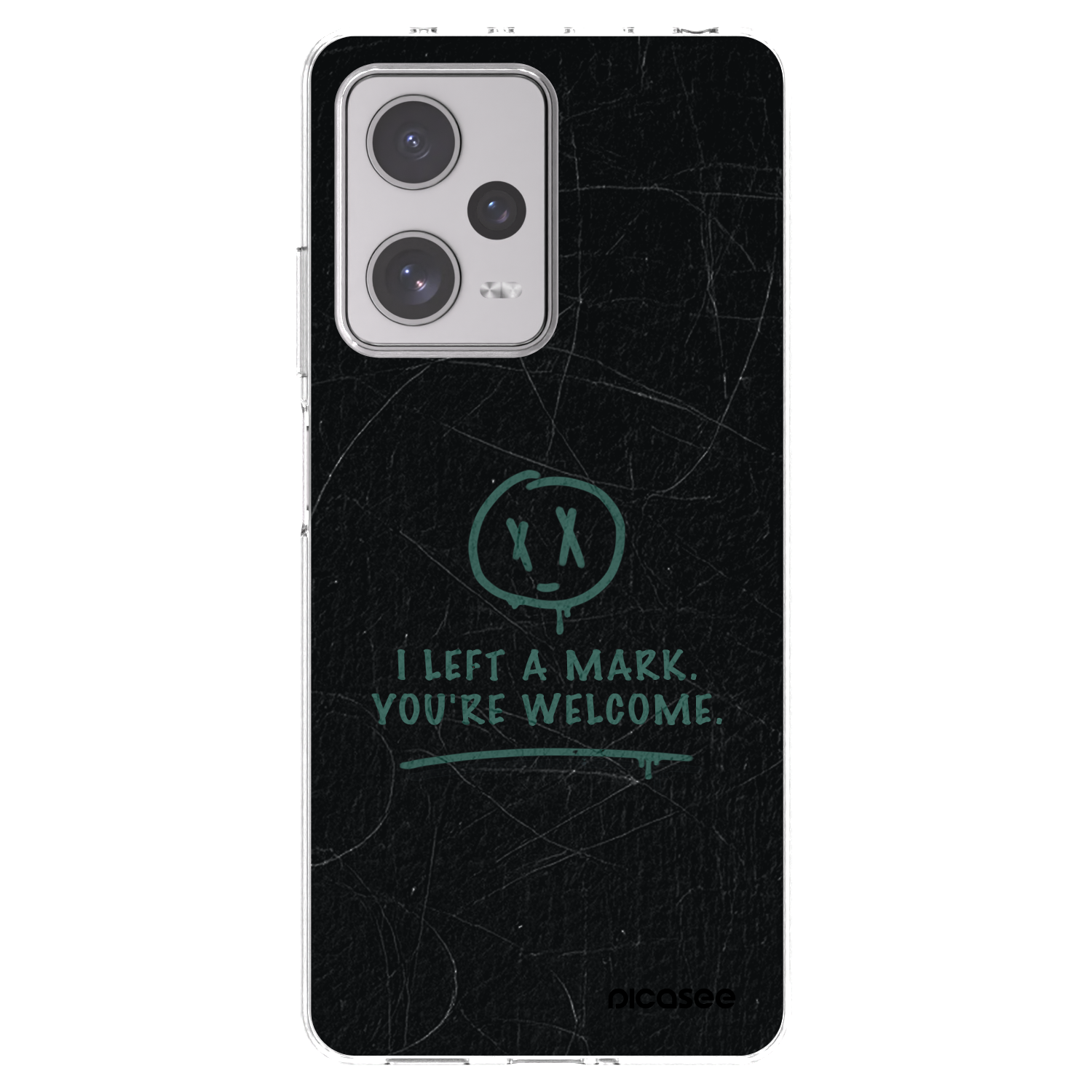 Picasee silikonový průhledný obal pro Xiaomi Redmi Note 12 Pro+ 5G - LEFT A MARK