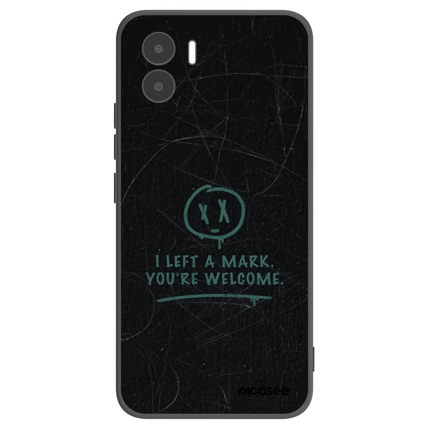 Picasee silikonový černý obal pro Xiaomi Redmi A2 - LEFT A MARK