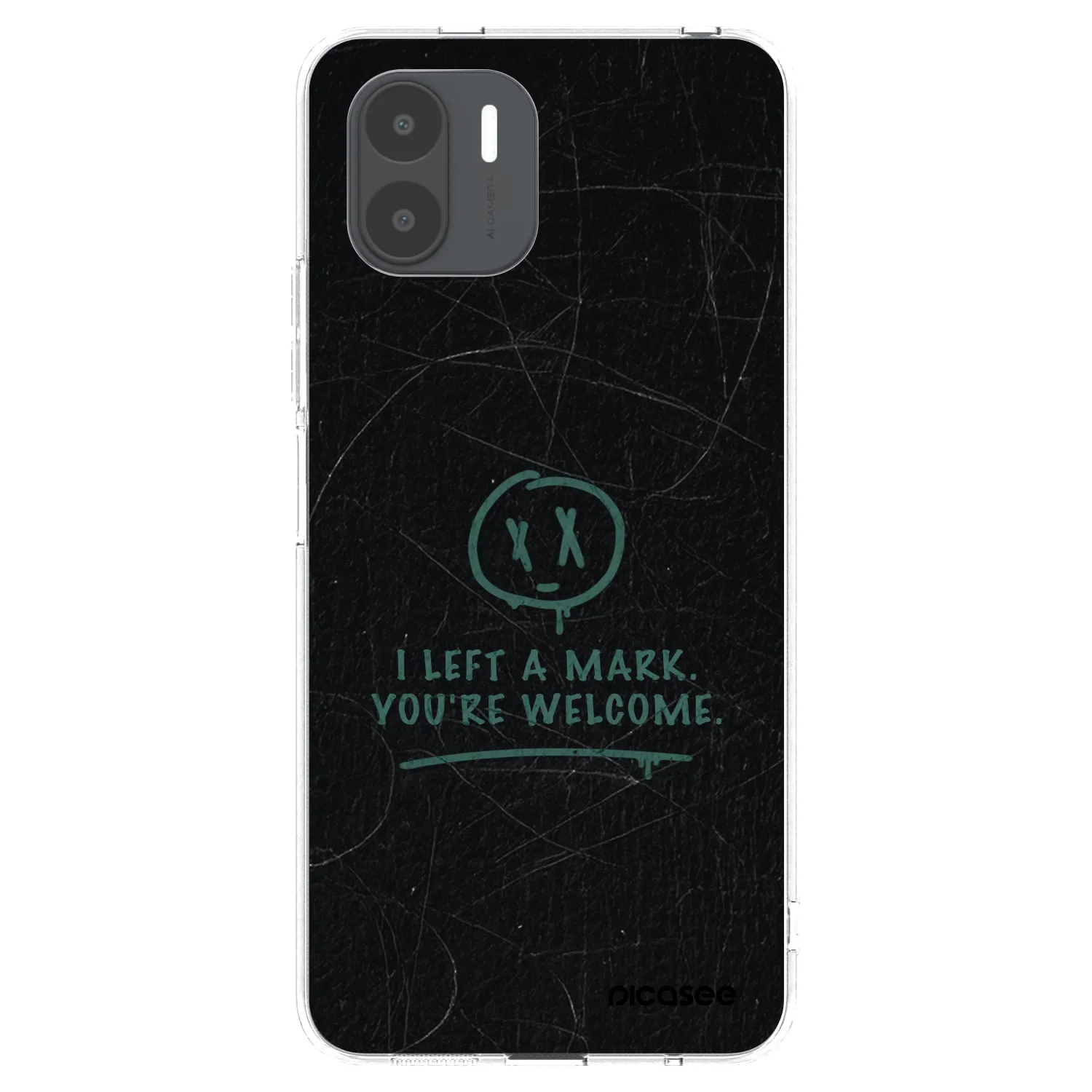 Picasee silikonový průhledný obal pro Xiaomi Redmi A2 - LEFT A MARK