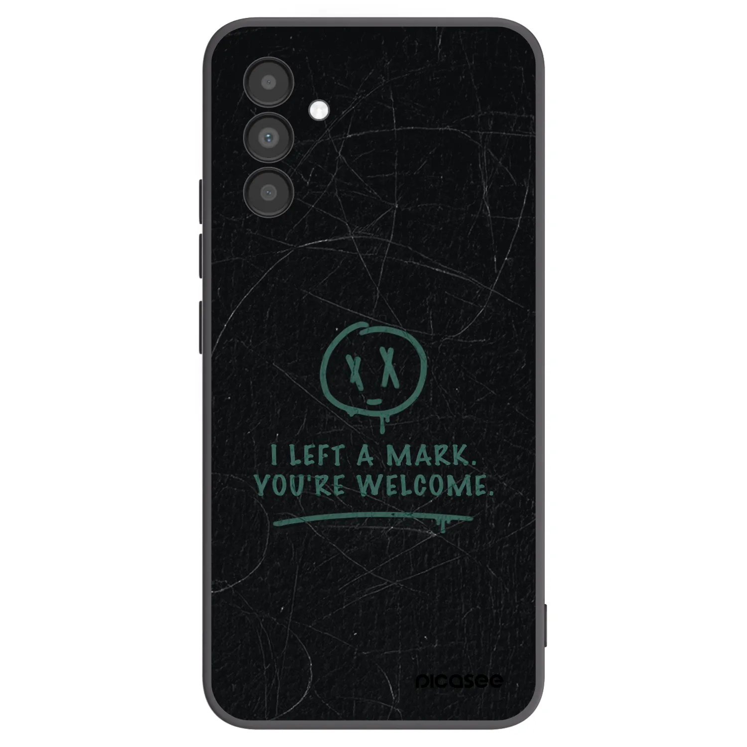 Picasee silikonový černý obal pro Samsung Galaxy A04s A047F - LEFT A MARK