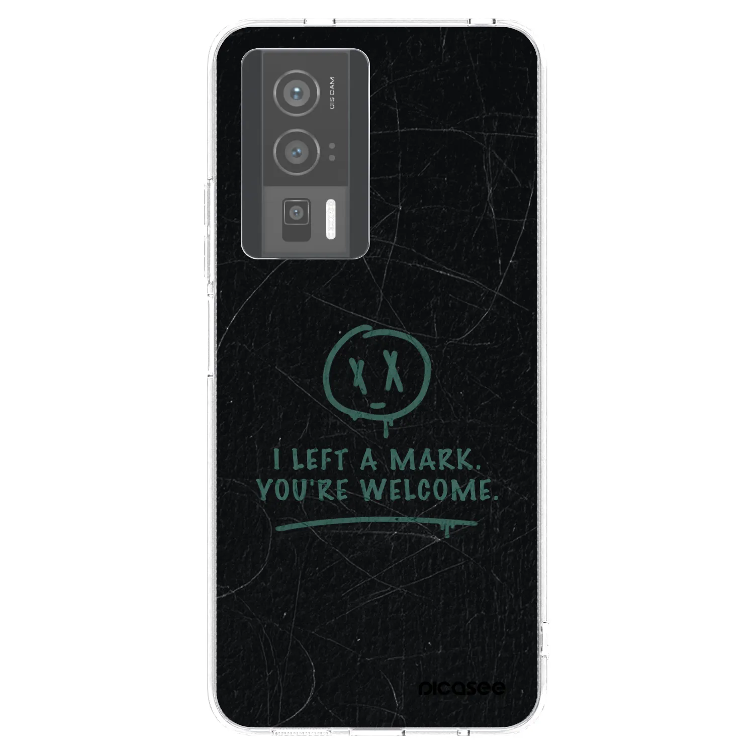 Picasee silikonový průhledný obal pro Xiaomi Poco F5 Pro 5G - LEFT A MARK