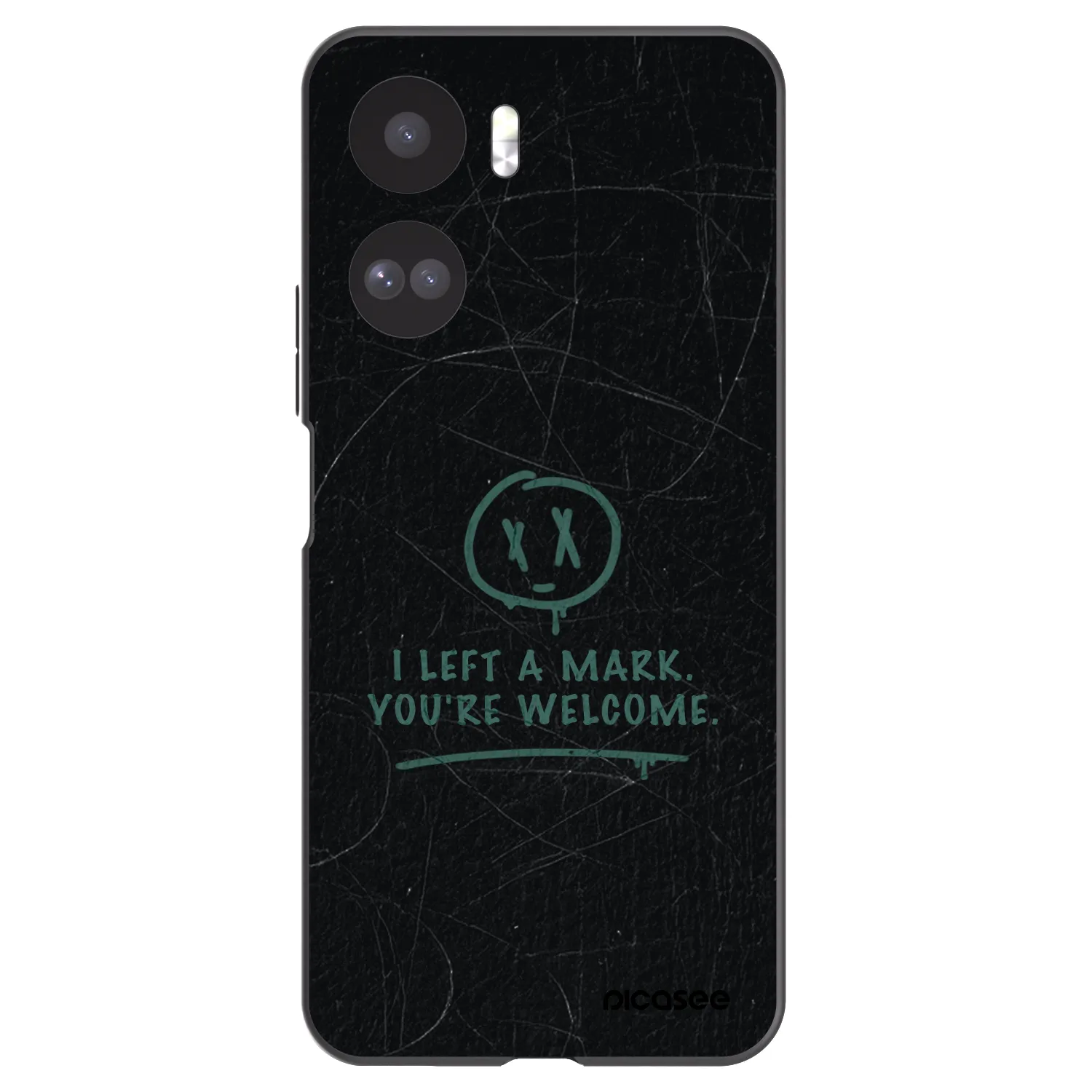 Picasee silikonový černý obal pro Honor 90 Lite 5G - LEFT A MARK