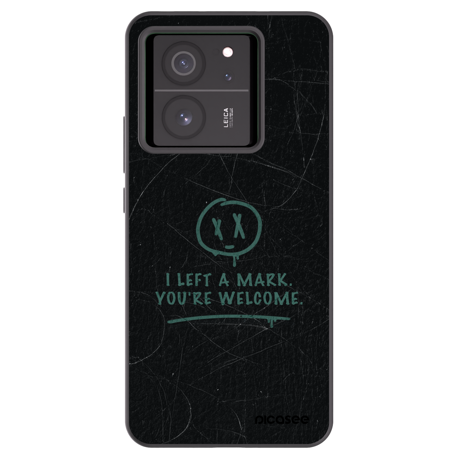 Picasee silikonový černý obal pro Xiaomi 13T - LEFT A MARK