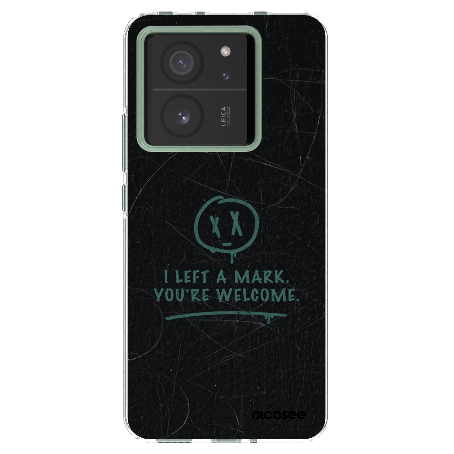 Picasee silikonový průhledný obal pro Xiaomi 13T - LEFT A MARK