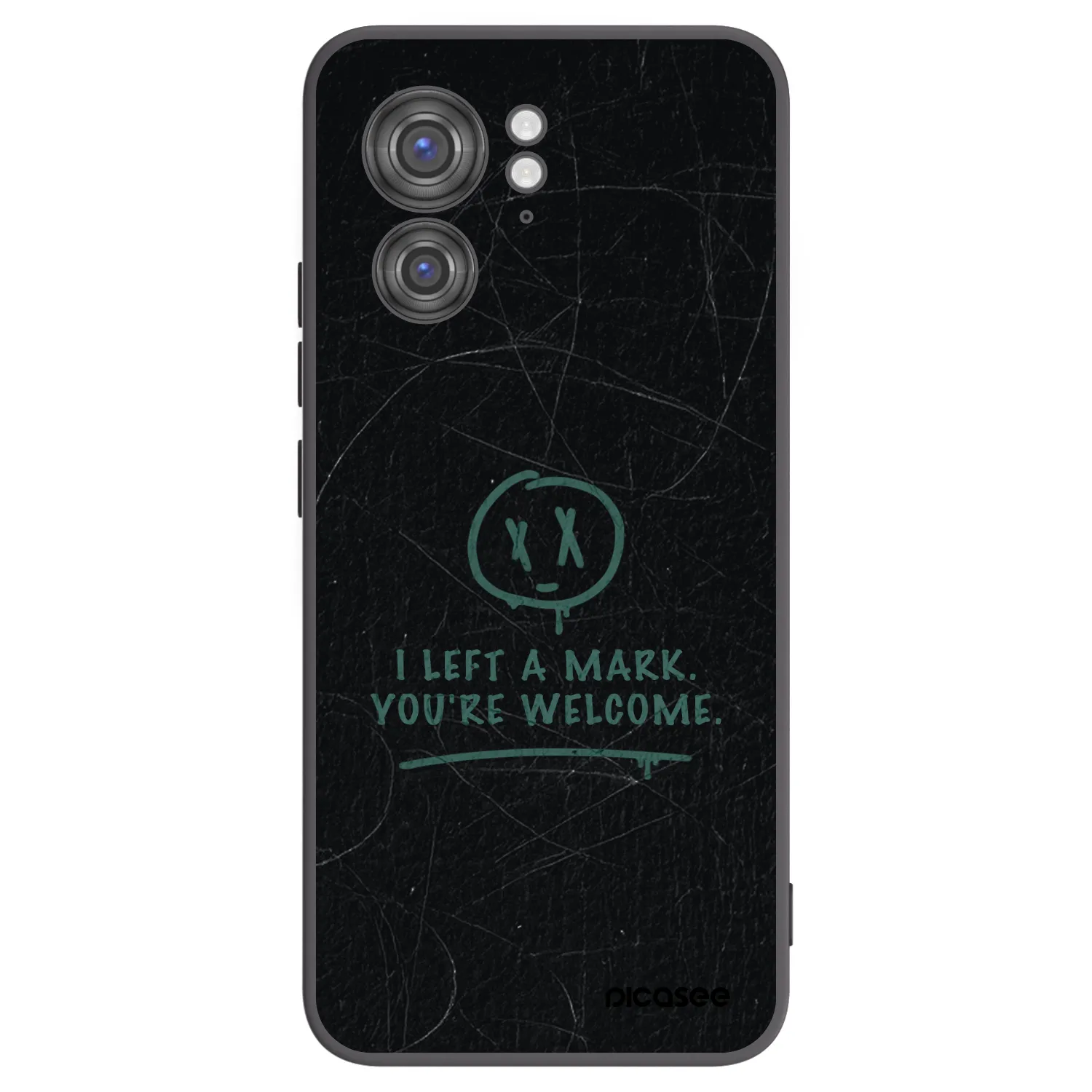 Picasee silikonový černý obal pro Motorola Edge 40 - LEFT A MARK