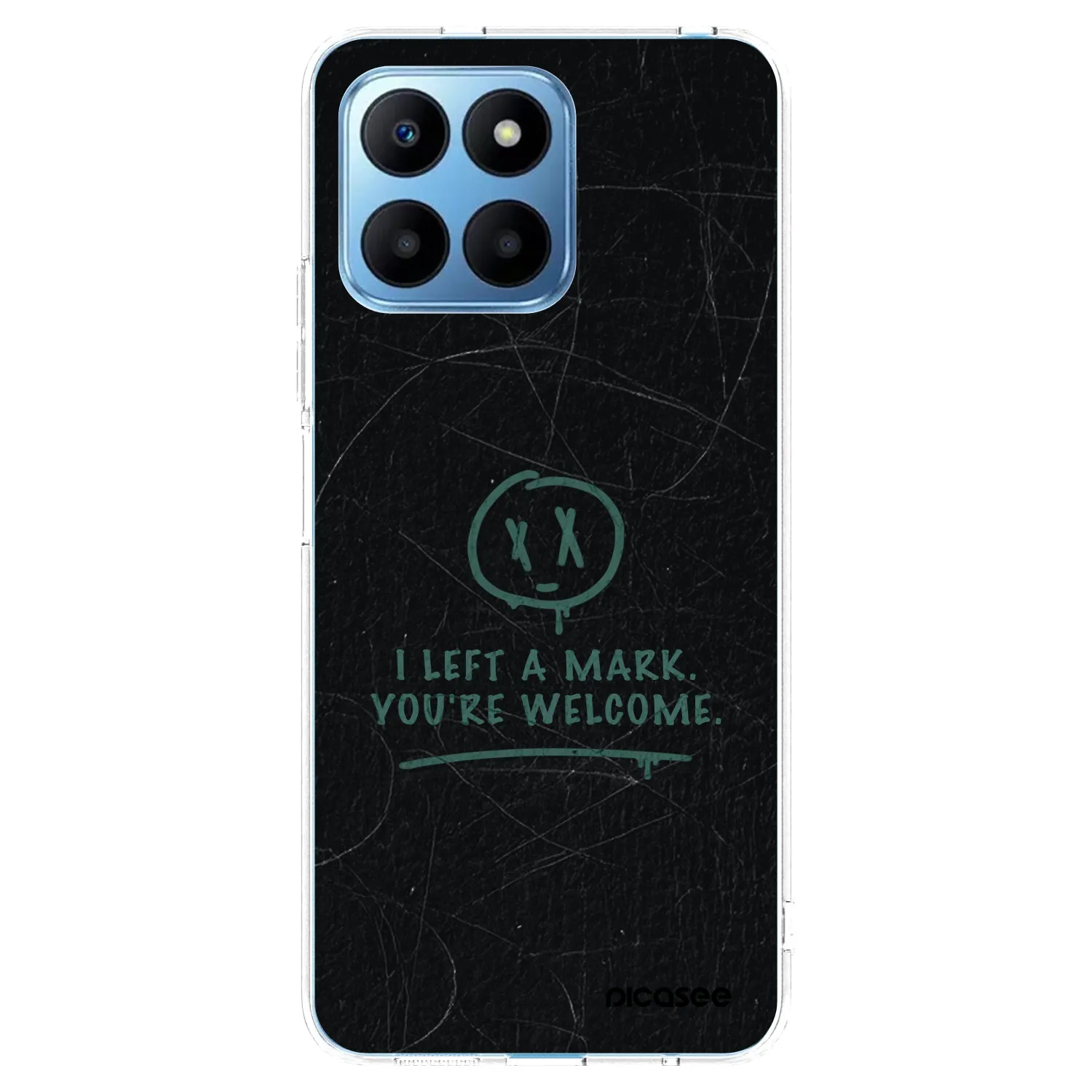 Picasee silikonový průhledný obal pro Honor 70 Lite - LEFT A MARK