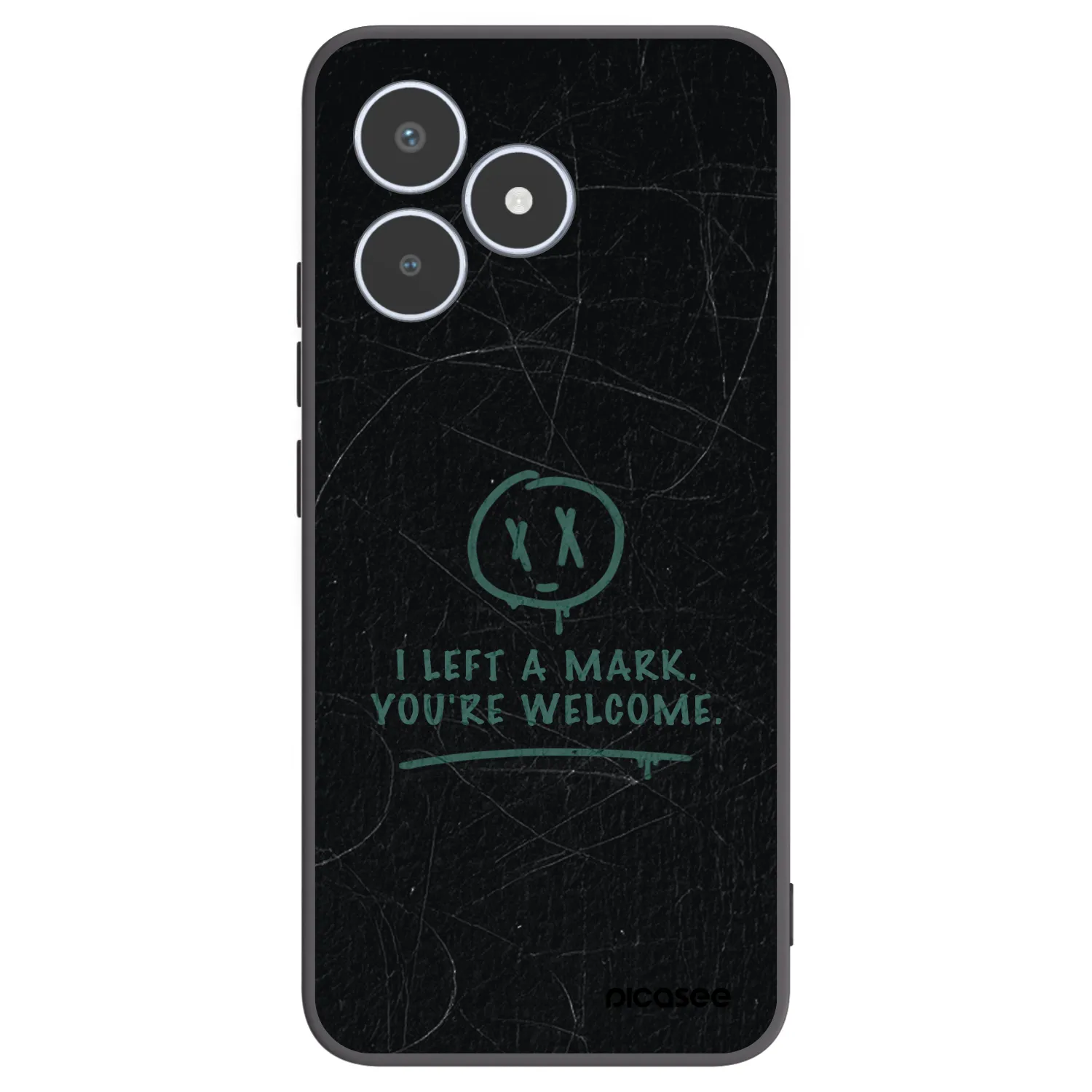 Picasee silikonový černý obal pro Realme C53 - LEFT A MARK