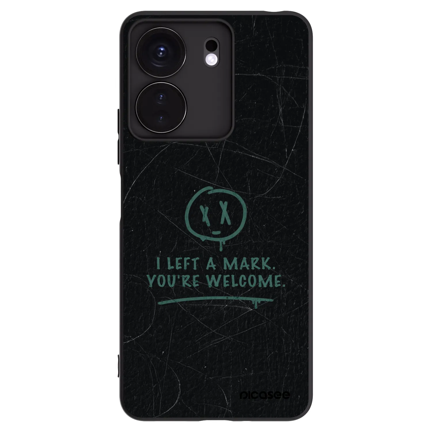 Picasee silikonový černý obal pro Xiaomi Redmi 13C 4G - LEFT A MARK