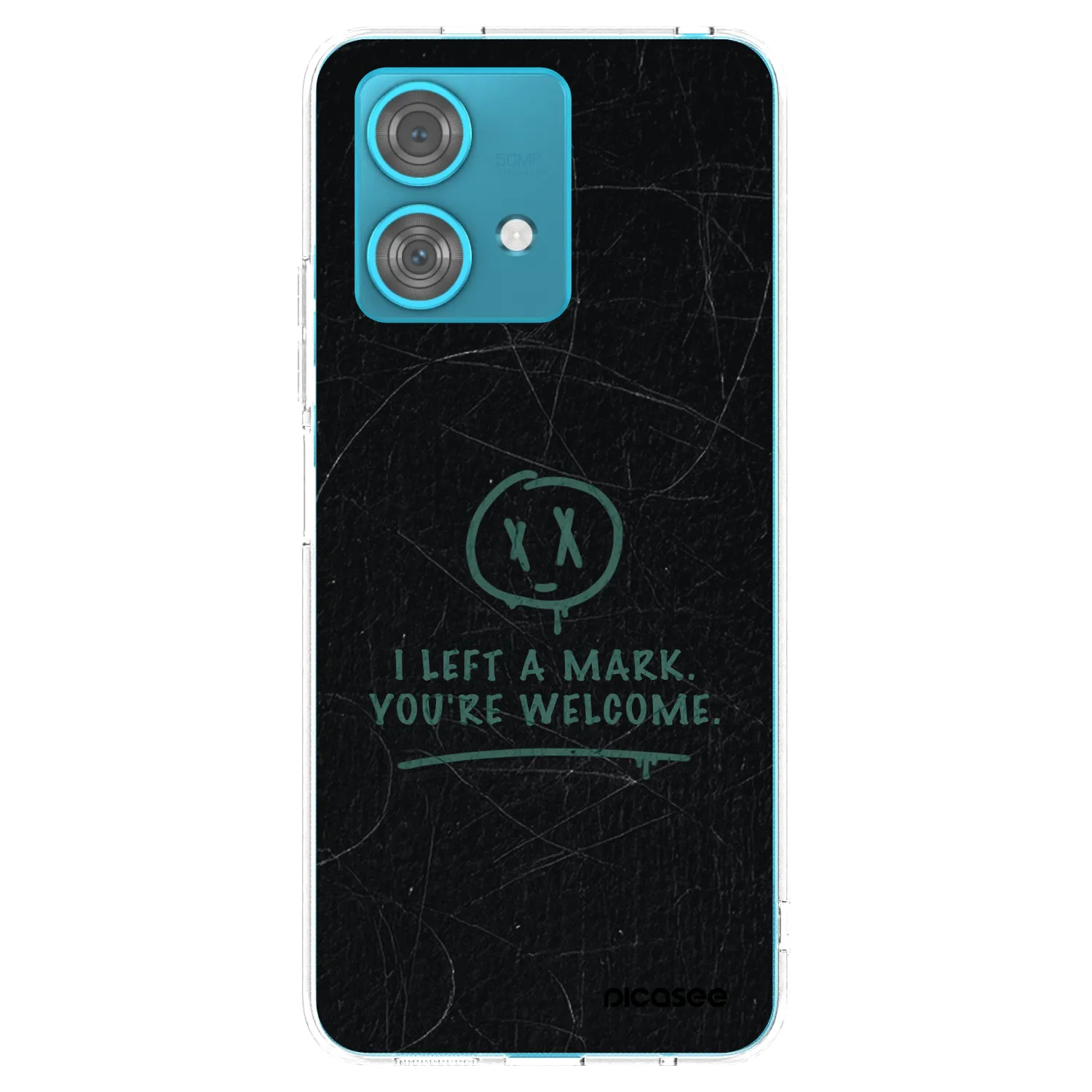 Picasee silikonový průhledný obal pro Motorola Edge 40 Neo - LEFT A MARK