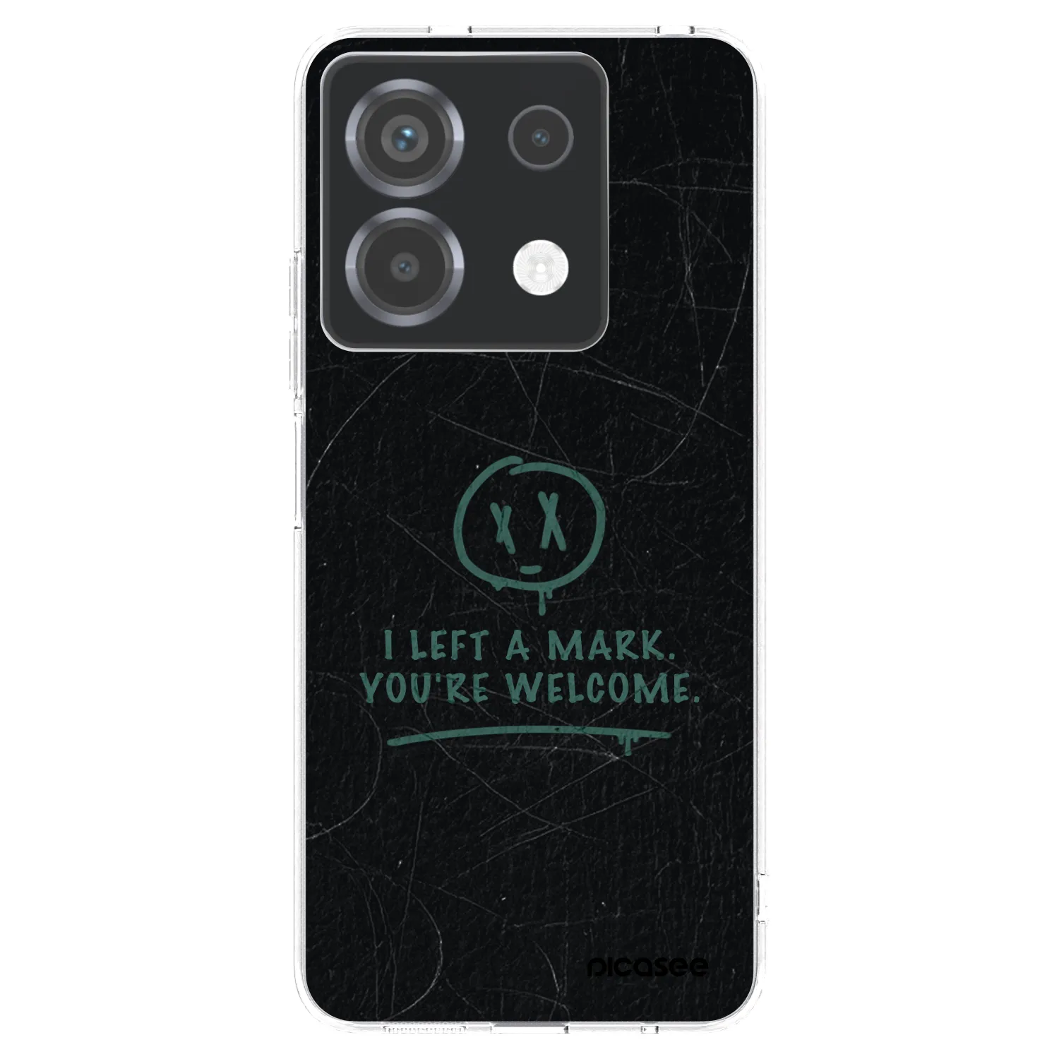 Picasee silikonový průhledný obal pro Xiaomi Poco X6 - LEFT A MARK