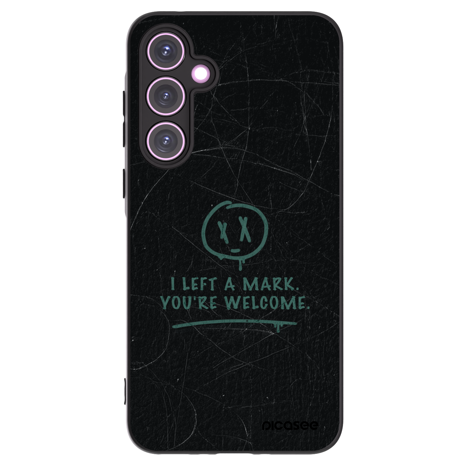 Picasee silikonový černý obal pro Samsung Galaxy A35 5G A356B - LEFT A MARK