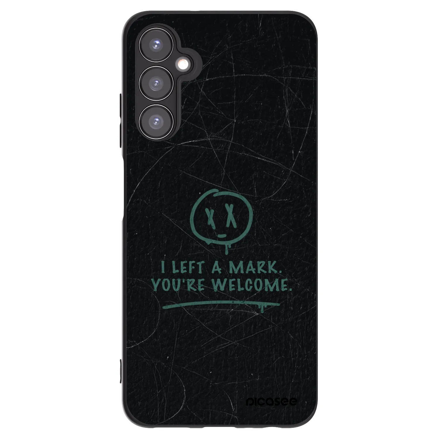 Picasee silikonový černý obal pro Samsung Galaxy A05s A057G - LEFT A MARK