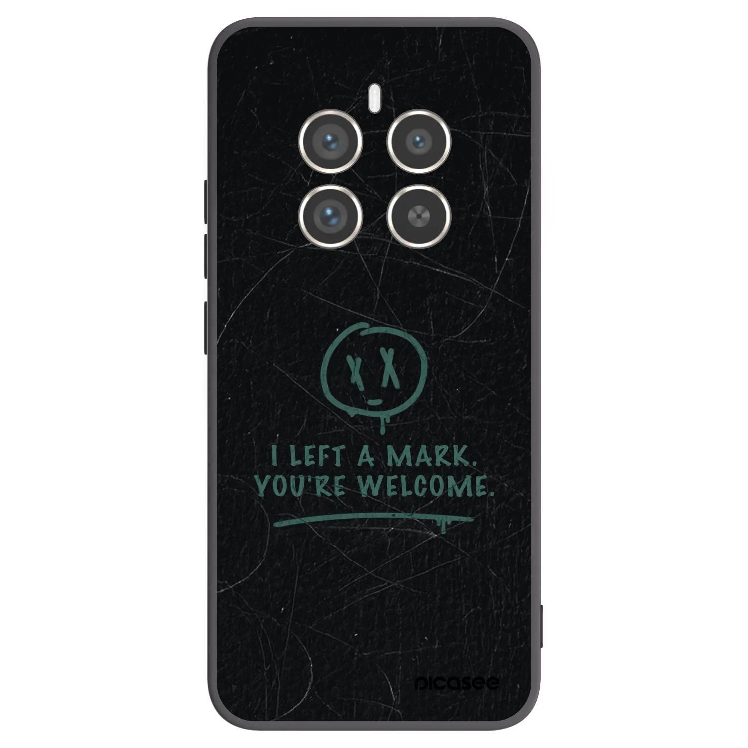 Picasee silikonový černý obal pro Realme 12 Pro 5G - LEFT A MARK