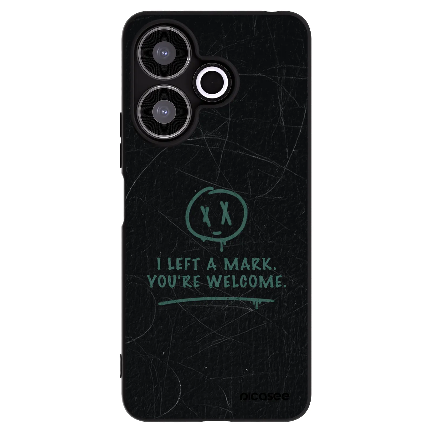 Picasee silikonový černý obal pro Xiaomi Redmi 13 4G - LEFT A MARK