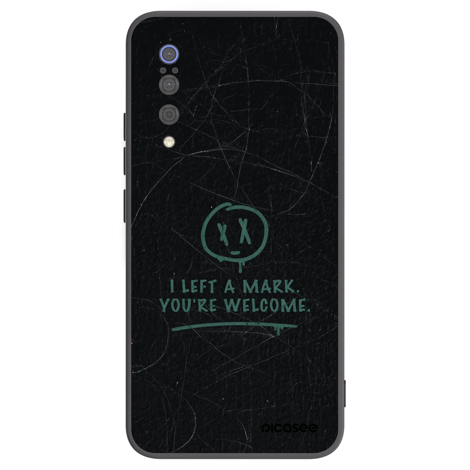 Picasee silikonový černý obal pro Xiaomi Mi 9 - LEFT A MARK