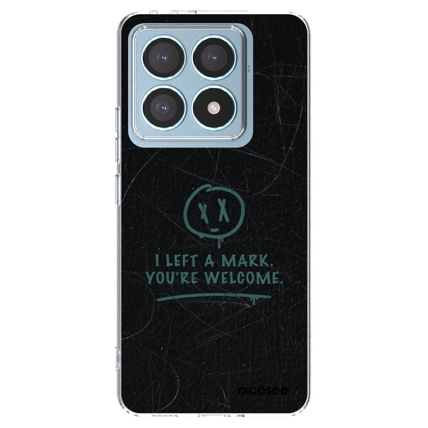 Picasee silikonový průhledný obal pro Xiaomi 14T Pro - LEFT A MARK