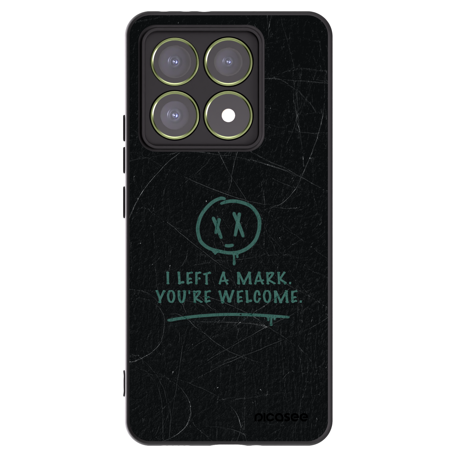 Picasee silikonový černý obal pro Xiaomi 14T - LEFT A MARK