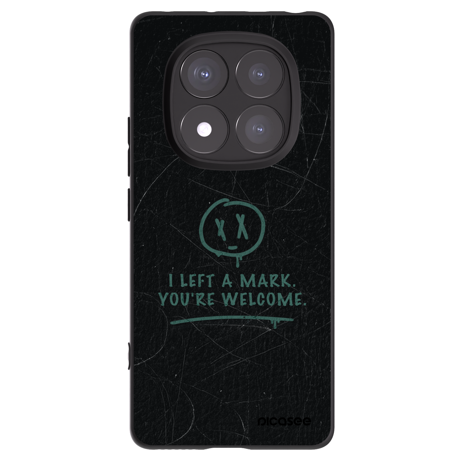 Picasee silikonový černý obal pro Xiaomi Redmi Note 14 Pro 5G - LEFT A MARK