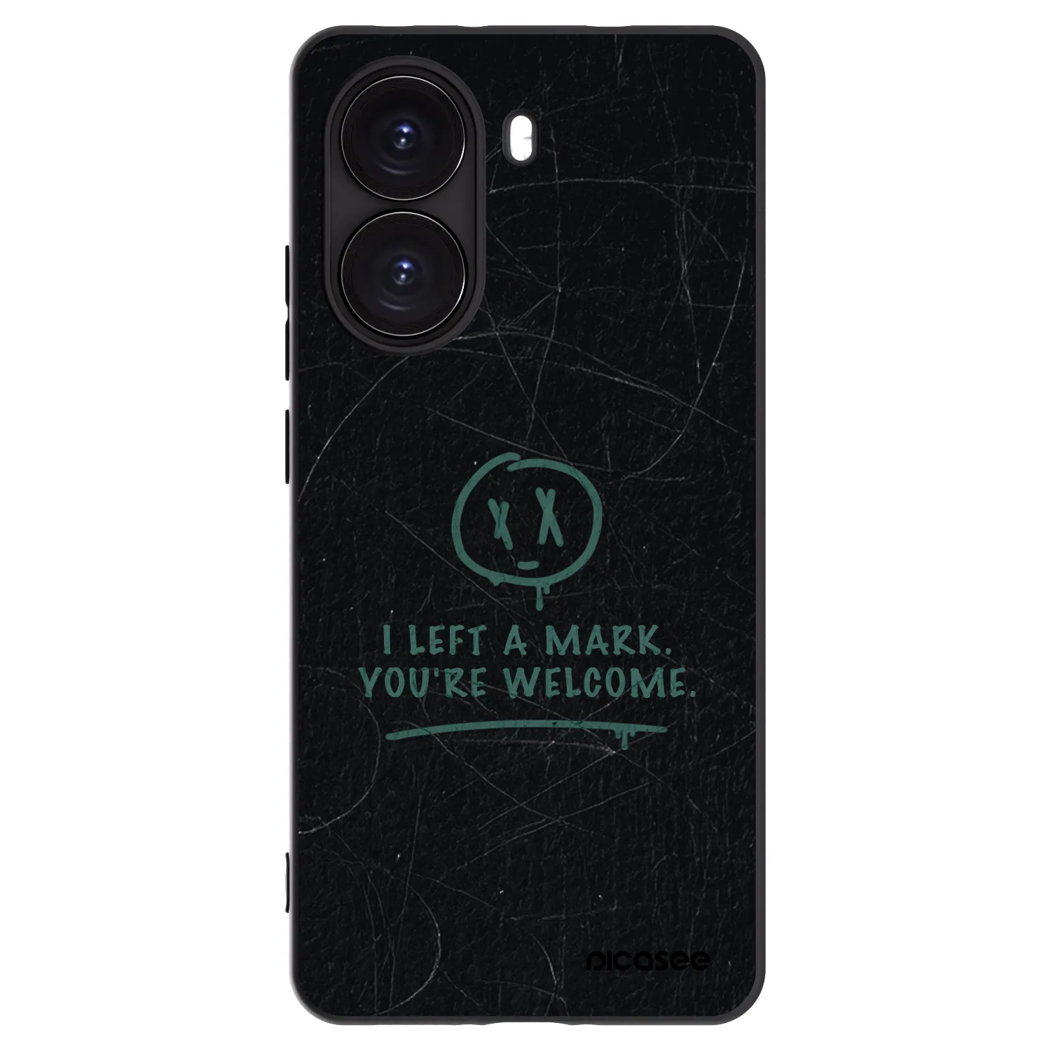 Picasee silikonový černý obal pro Xiaomi Poco X7 Pro 5G - LEFT A MARK